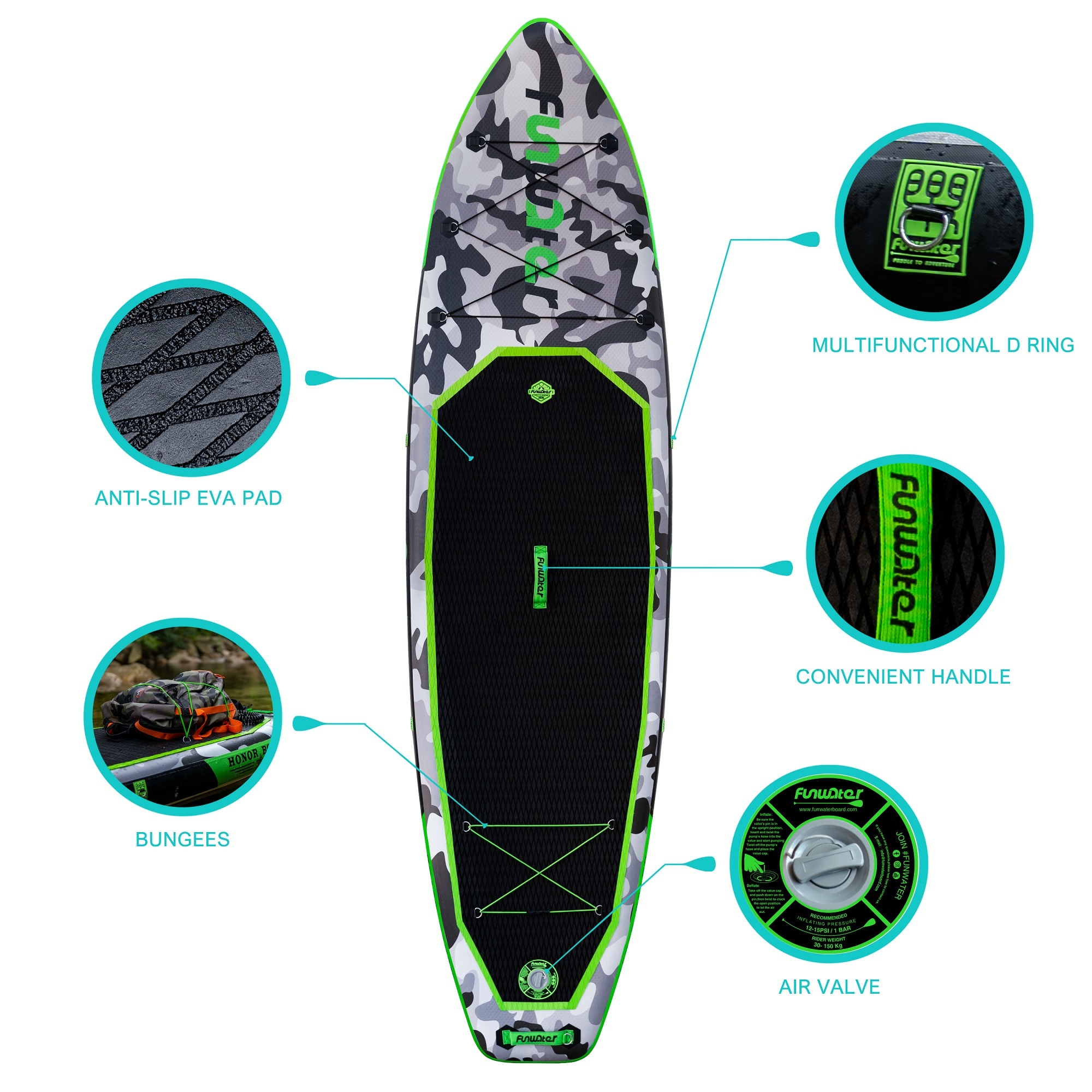 Wildaven MSWK052 Stand-Up-Paddle-Boards - View #5