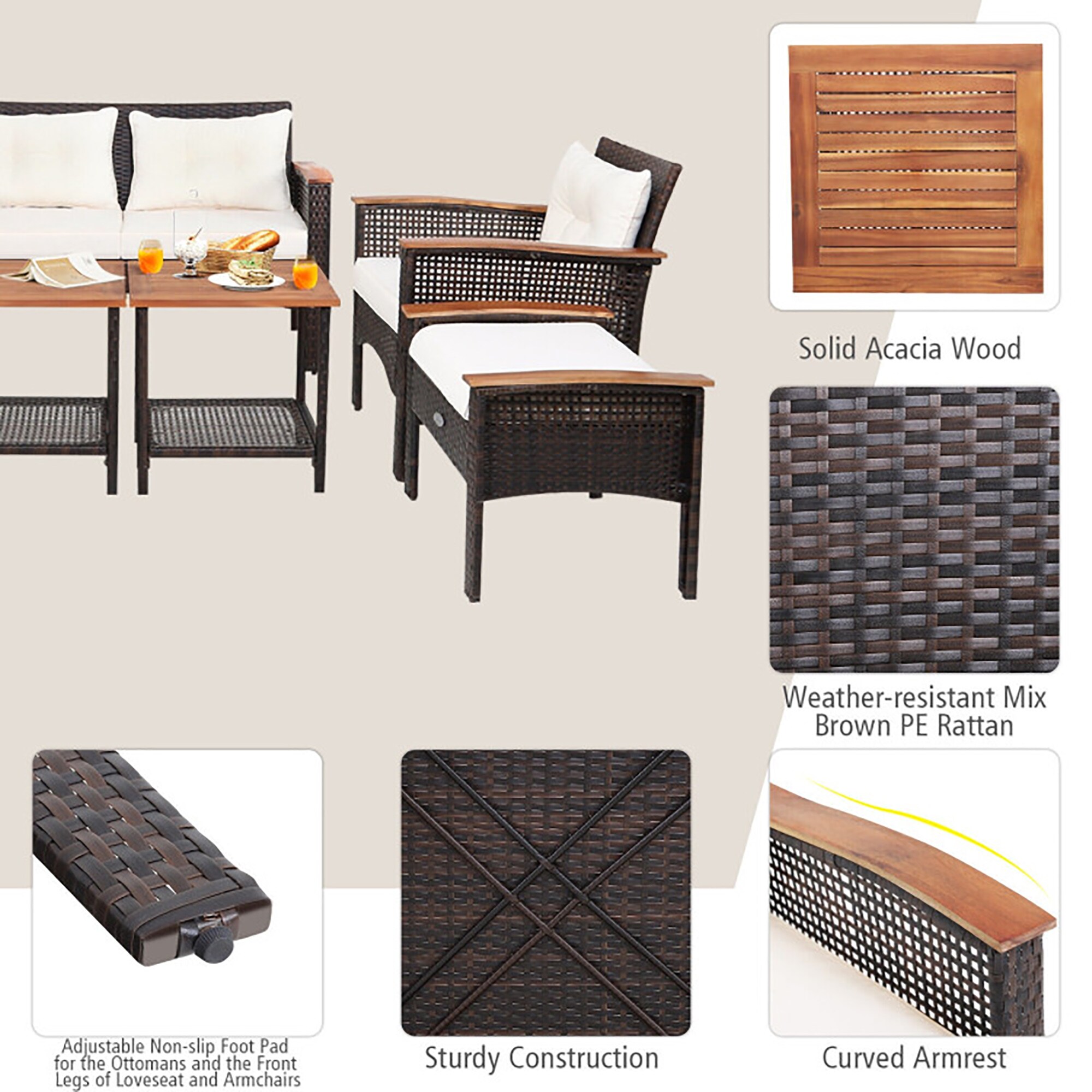 CASAINC CA-06BGB5 Patio-Conversation-Sets - View #5