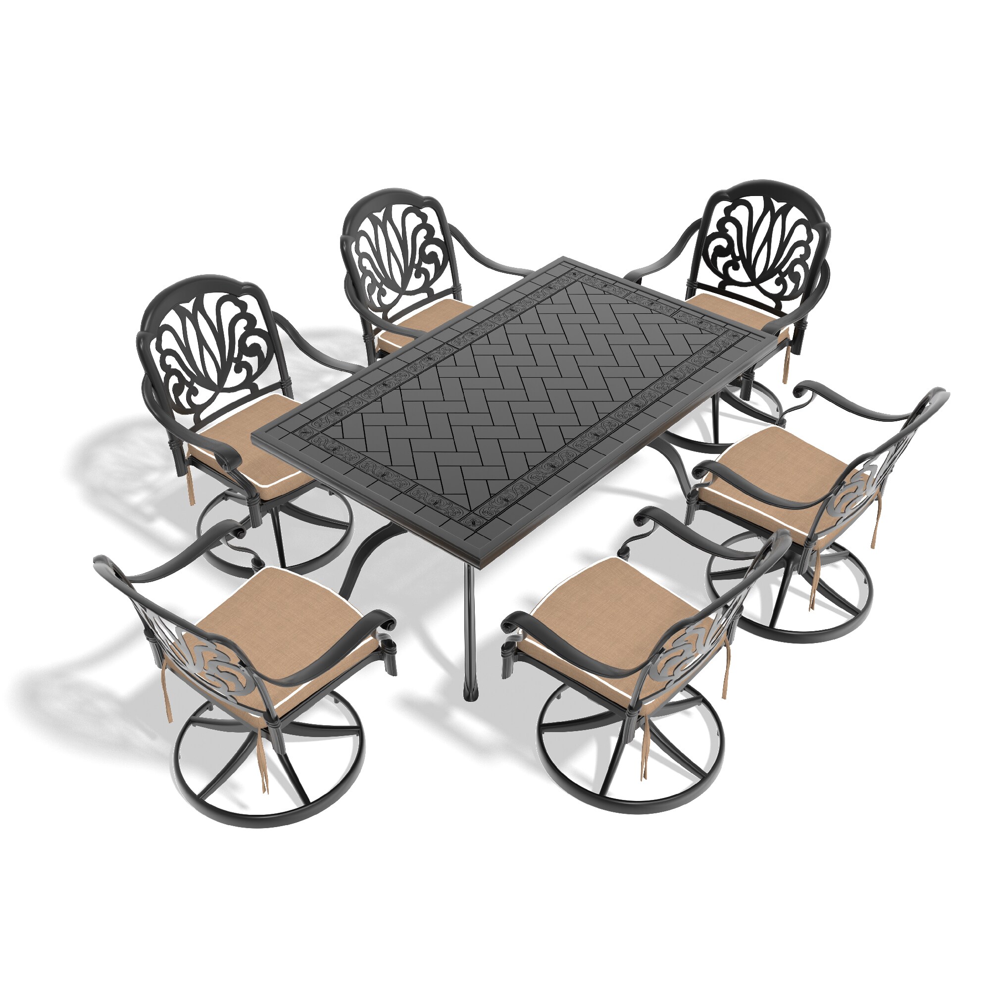 Tinyhomie LW-X-KARL5265 Patio-Dining-Sets - View #2