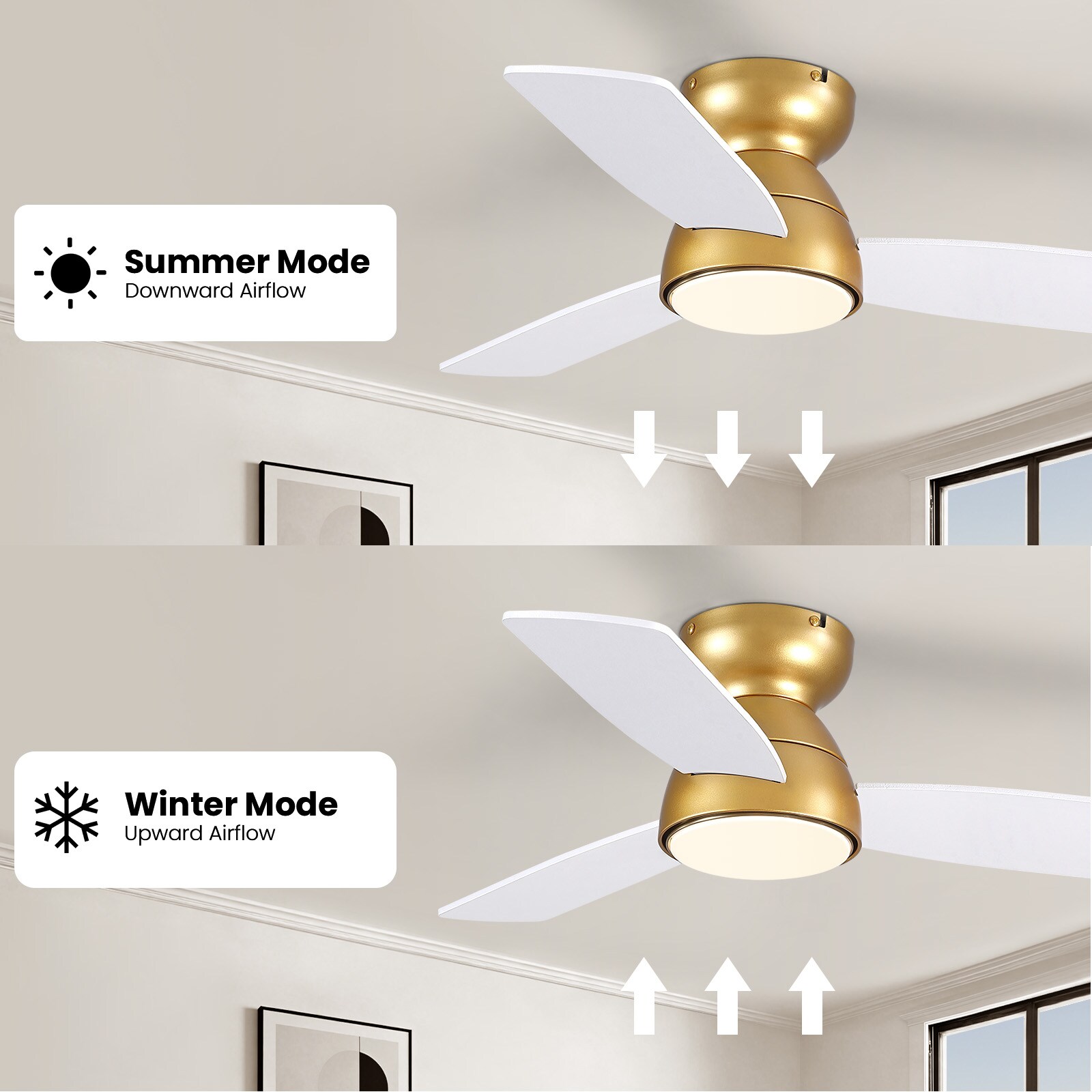Liwidu LOWS--1177-08 Ceiling-Fans - View #5