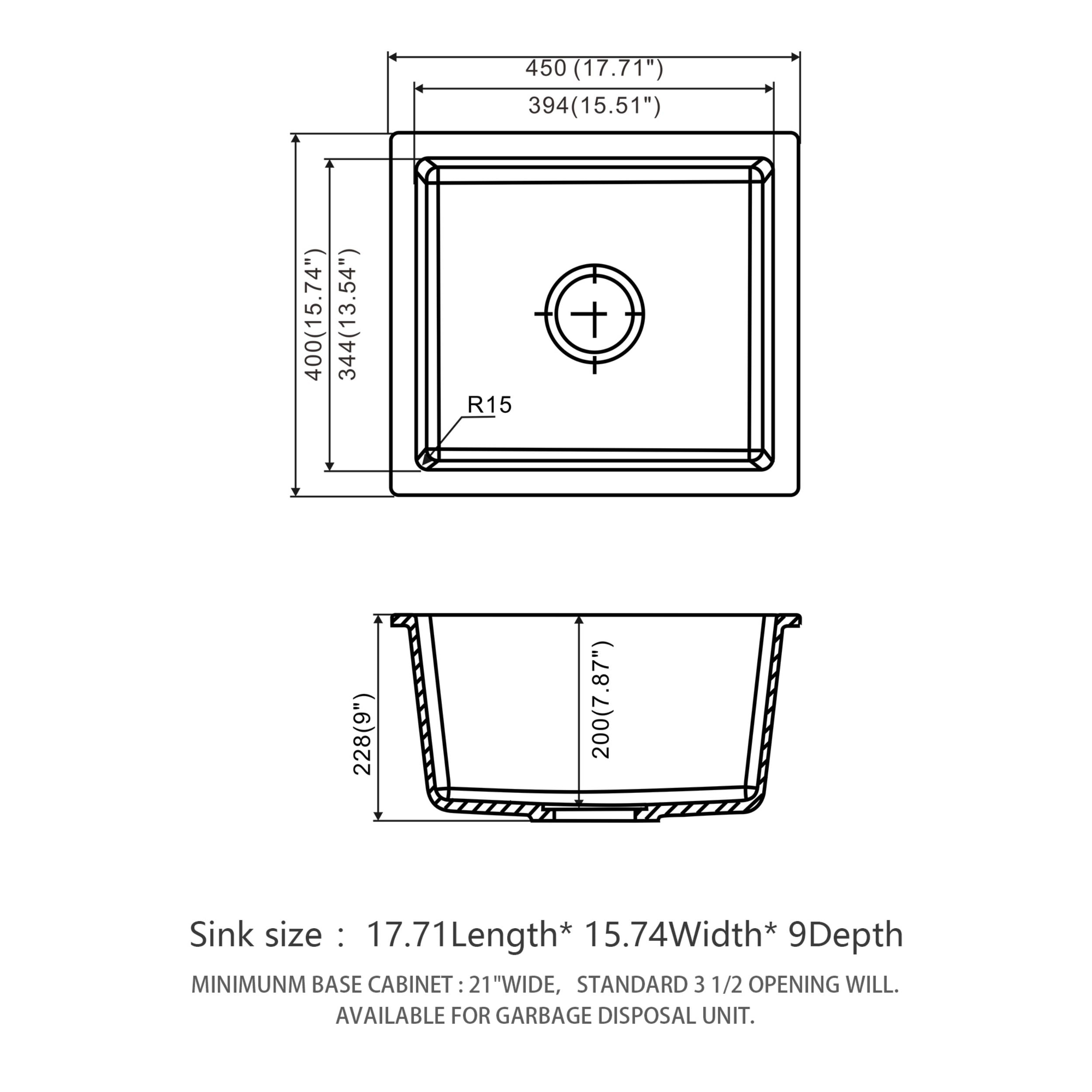LIVIZA TLY-QZ291609 Kitchen-Sinks - View #2