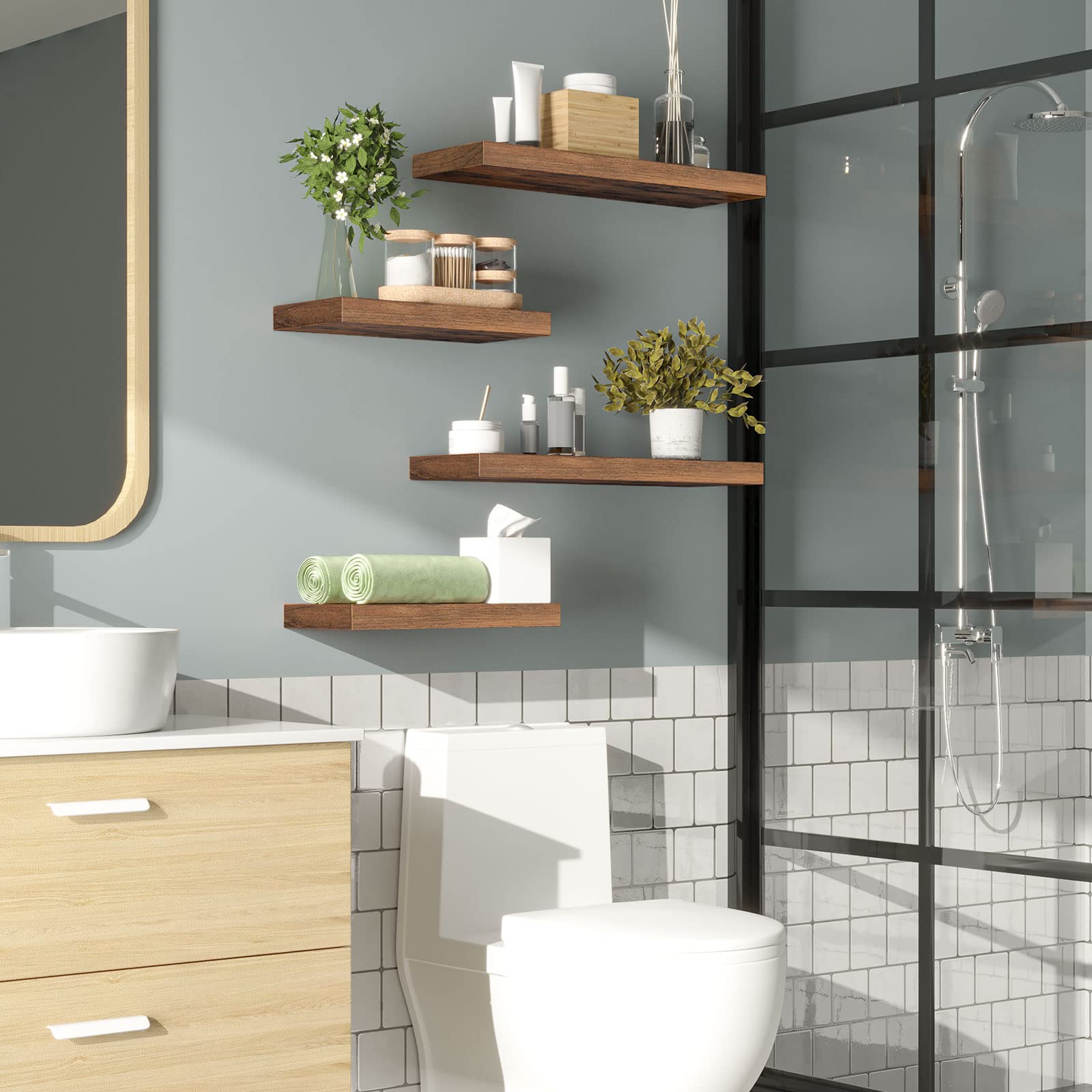 Misopily LMS1224B30 Bathroom-Shelves - View #9