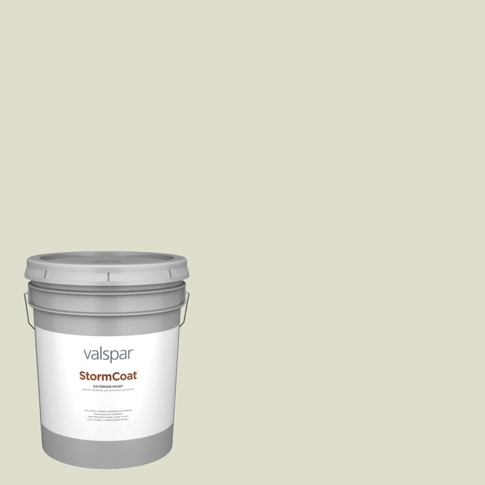 Valspar 6001-3A-148692 Storm Coat Semi-gloss Ancient Olive 6001-3A Latex Exterior ( 5-gallon )