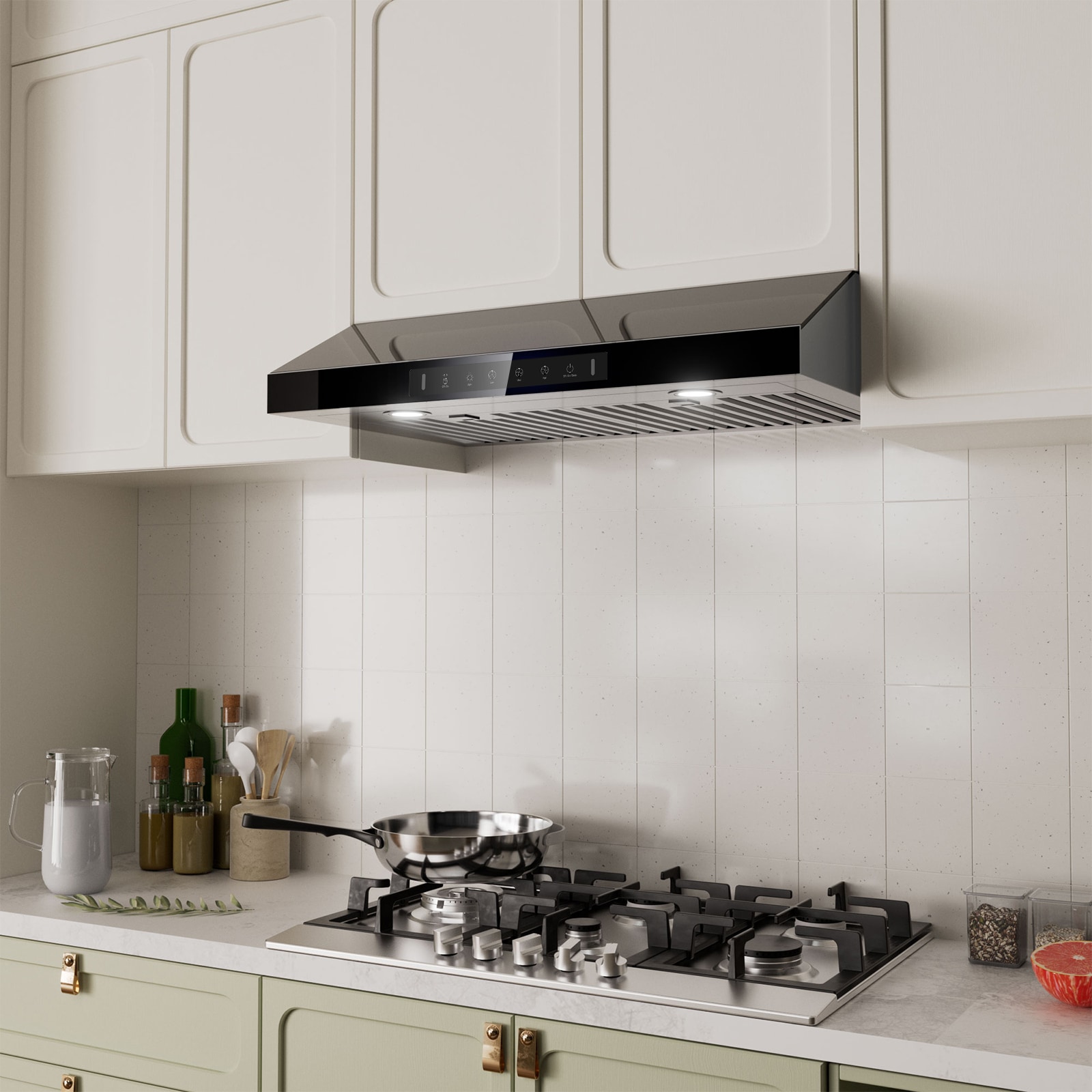 VIKIO VKLC0236BN Undercabinet-Range-Hoods - View #3