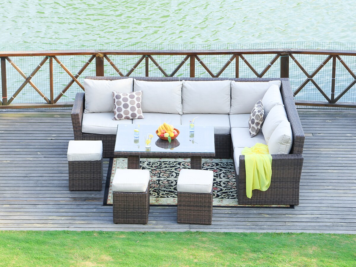 Moda Furnishings MOS-1403-B Patio-Conversation-Sets - View #2