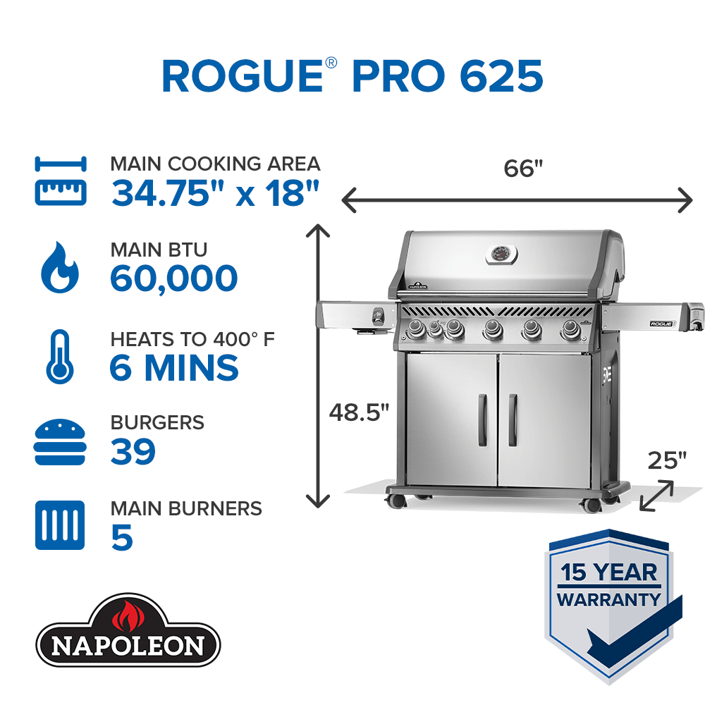 NAPOLEON RP625SIBNSS-2 Gas-Grill - View #2