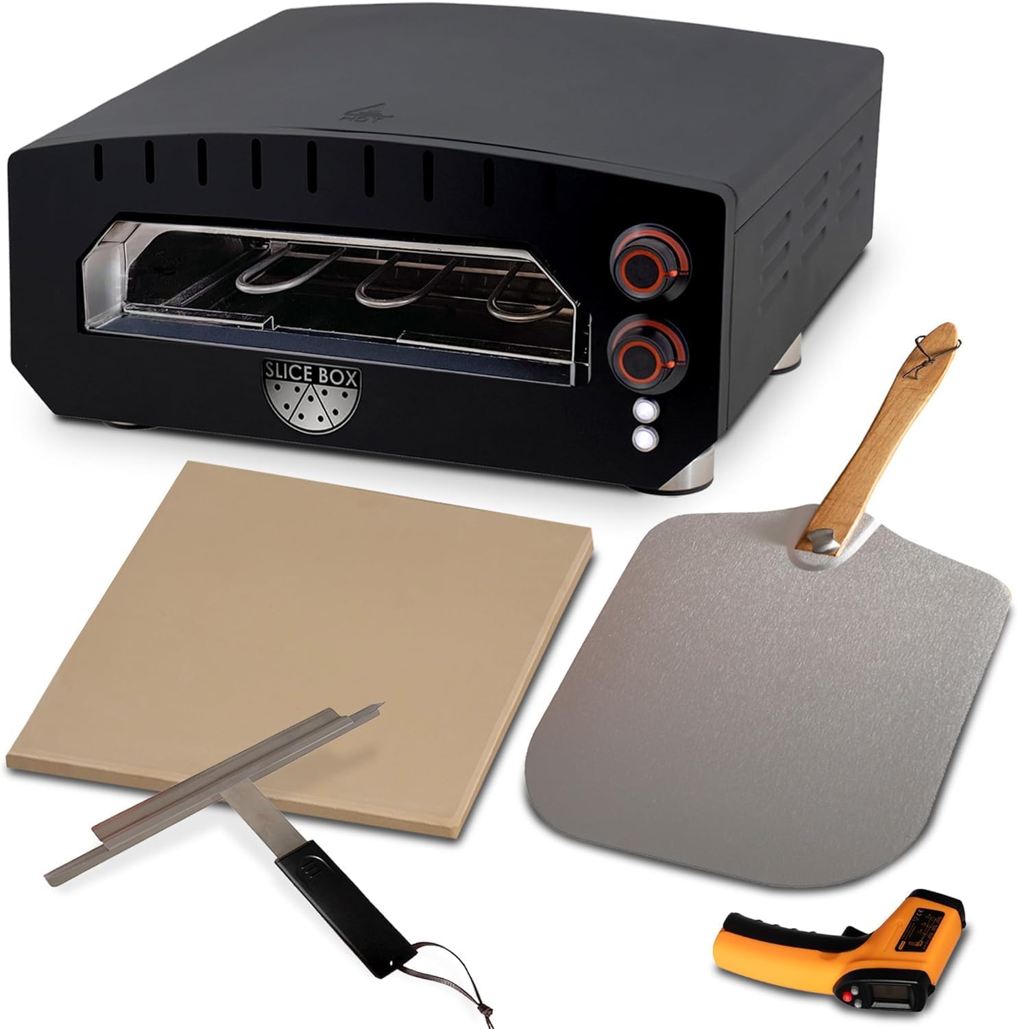 Aspect Living 64900 The Slice Box Electric Pizza Oven Electric Indoor/Outdoor Pizza Oven