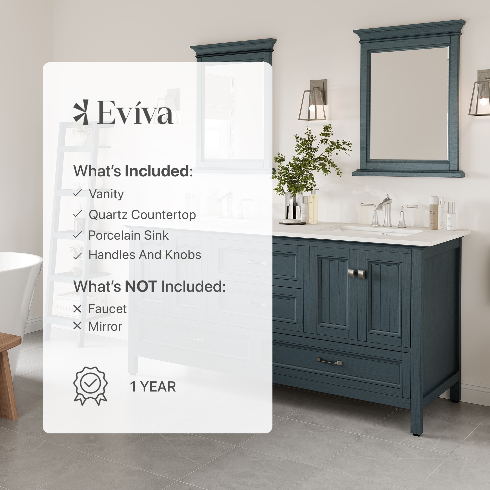 Eviva EVVN612-72AB-Q Bath-Vanity-Combo - View #7