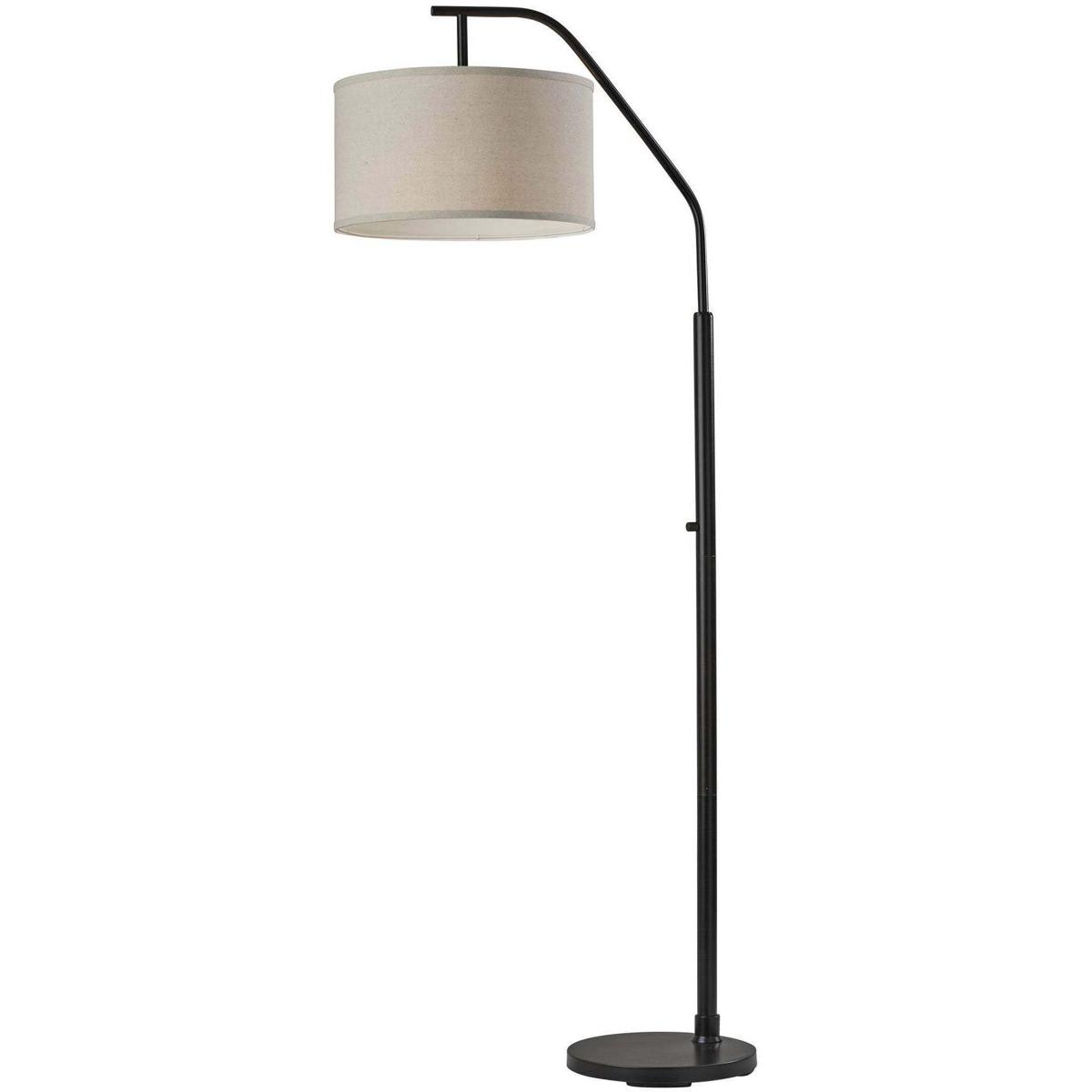 Adesso 2141770 SL1140-01 Max Floor Lamp Black