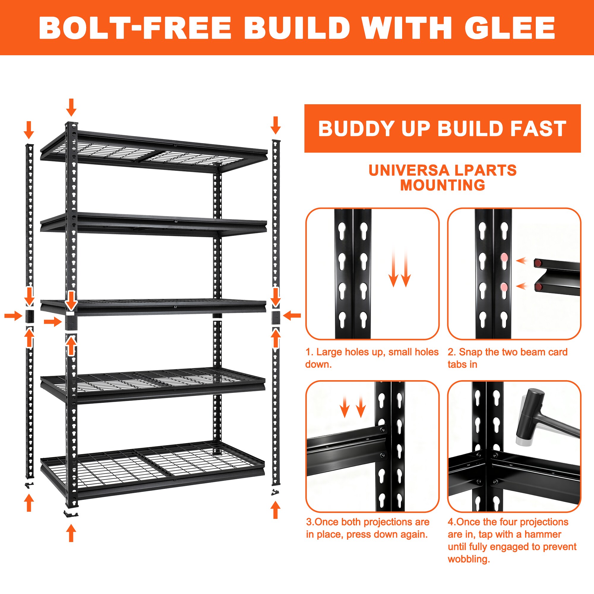 Flynama L-P186666 Free-Standing-Shelving - View #5