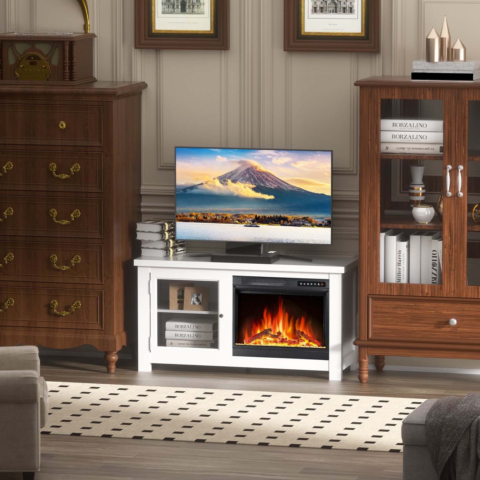 COWSAR LSSM2304W Electric-Fireplaces - View #9