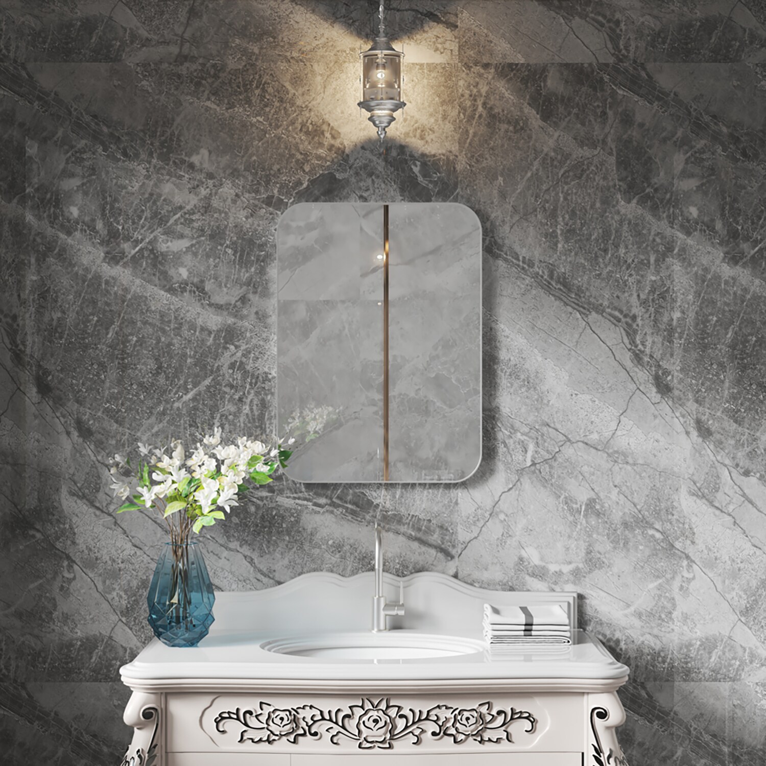 waterpar WPLO-2189 Framed-Bath-Mirrors - View #2