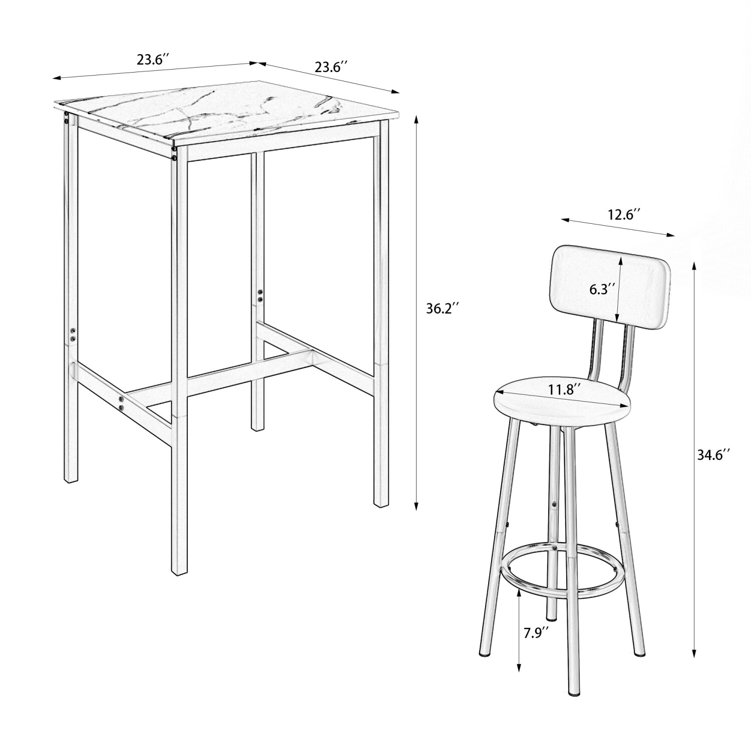 Streamdale Furniture W57868881 Dining-Sets - View #10
