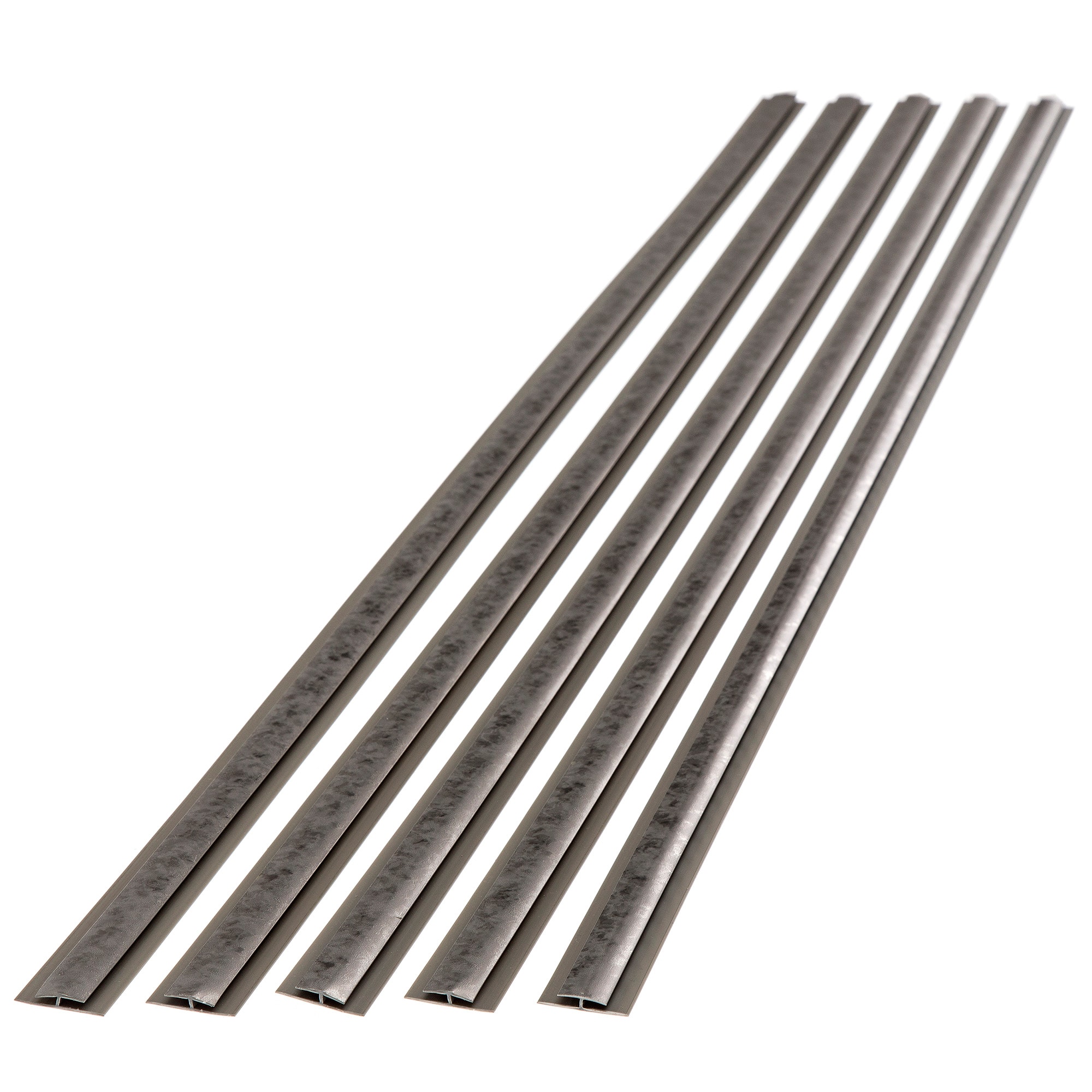 Fasade 14830 Divider Trim 0.25-in W x 47-in L Galvanized Steel PVC T-shape Tile Edge Trim
