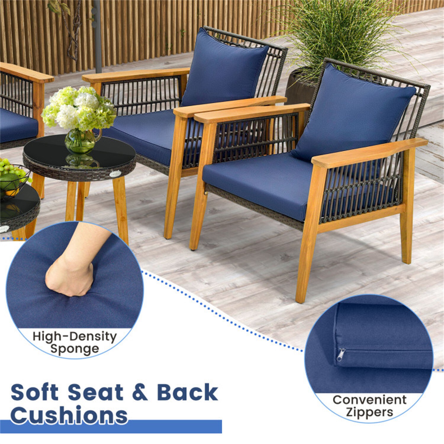 BABOOM BOM-222AAC-OR Patio-Conversation-Sets - View #6