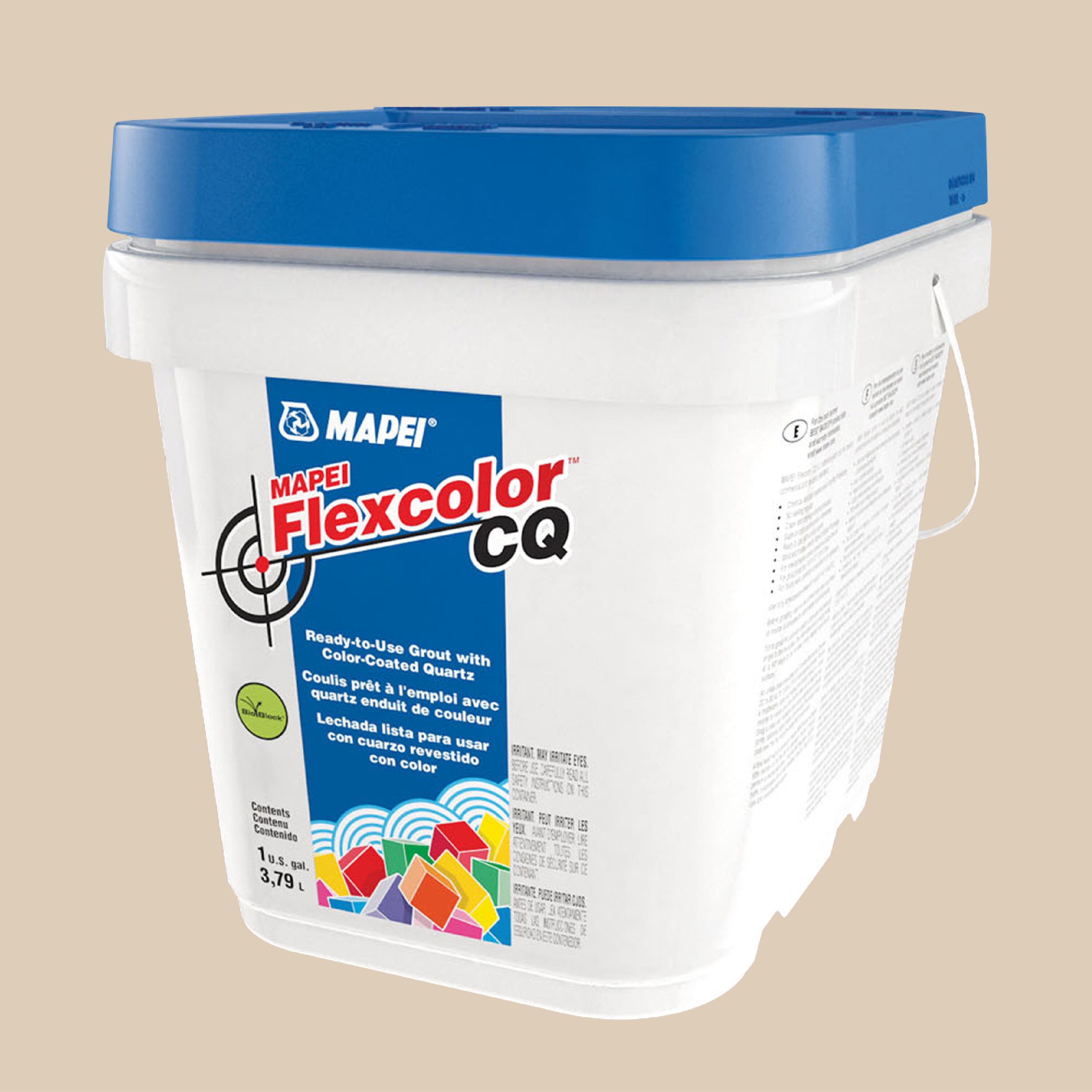 MAPEI 4KA504904 Flexcolor CQ Light Almond #5049 Sanded Acrylic Premix Grout (1-Gallon)