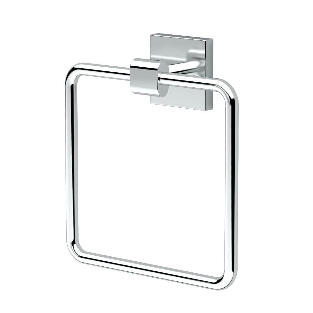 Gatco 4052 Elevate Chrome Wall mount Single Towel Ring