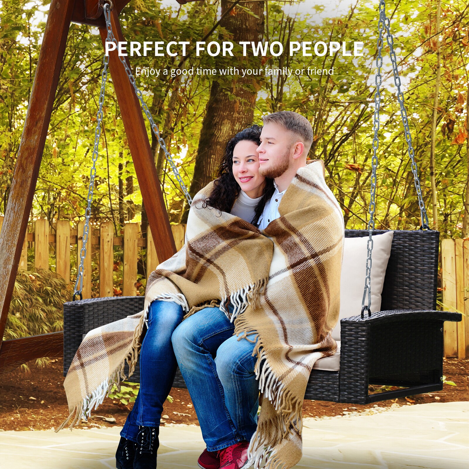 Clihome CWCH-HW68AD879WH Swing-Gliders - View #9