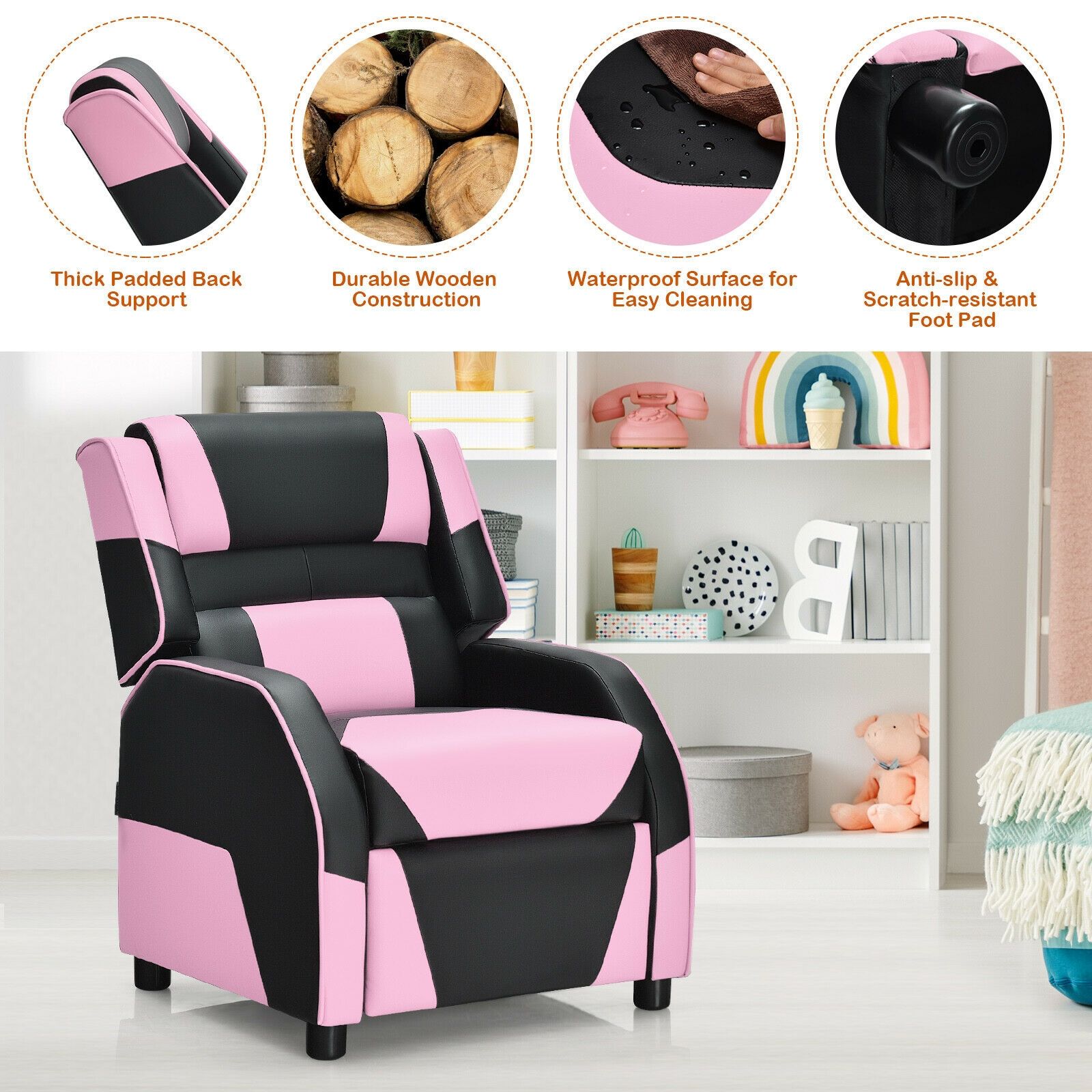 Slickblue D-CO-IP47866WH Kids-Chairs - View #7