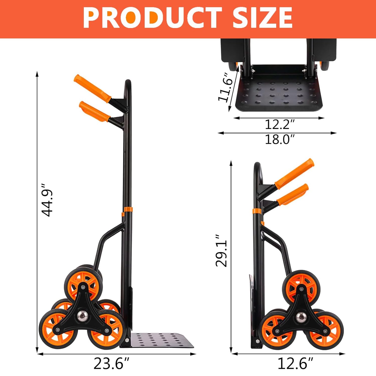 Garvee GWPLS-333JNAE6 Hand-Truck-Dollies - View #5