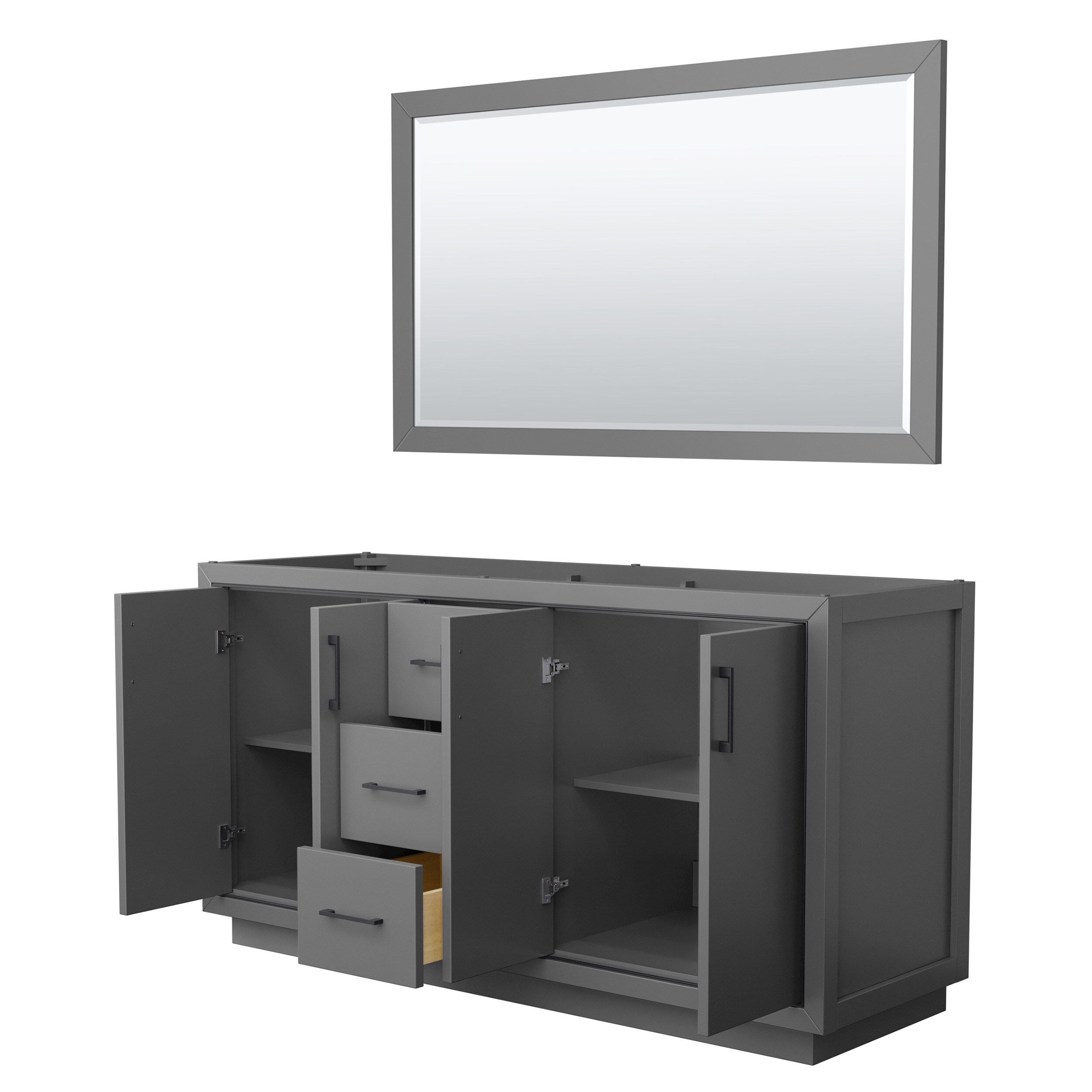 Wyndham Collection WCF111166DGBCXSXXM58 vanities - View #2