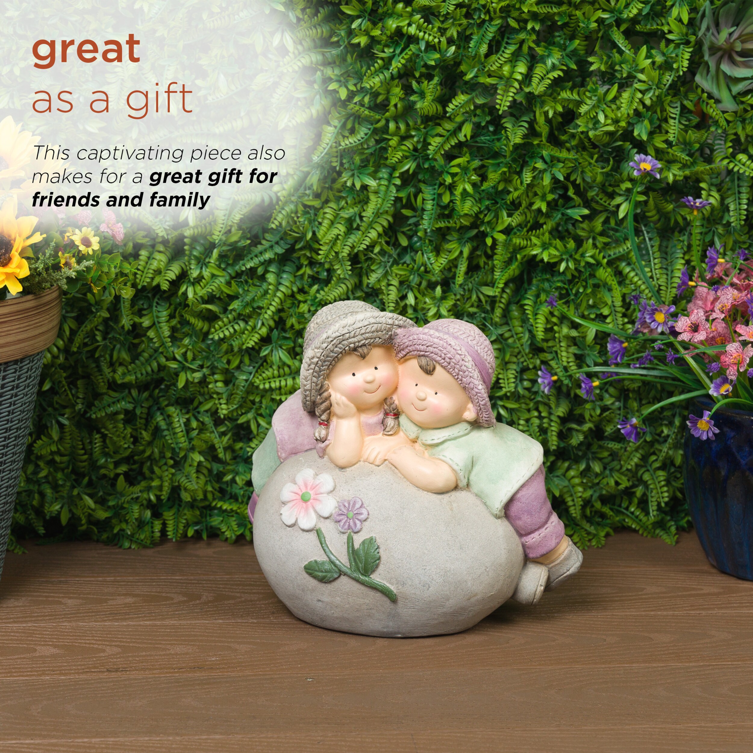 Alpine Corporation QWR1454 Garden-Statue - View #9
