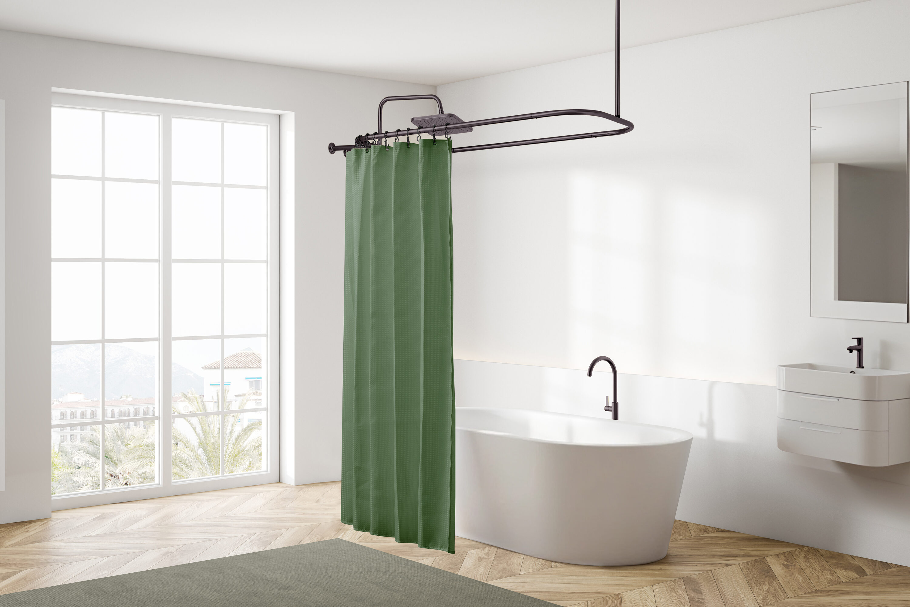 Utopia Alley HP2RB Shower-Rods - View #2