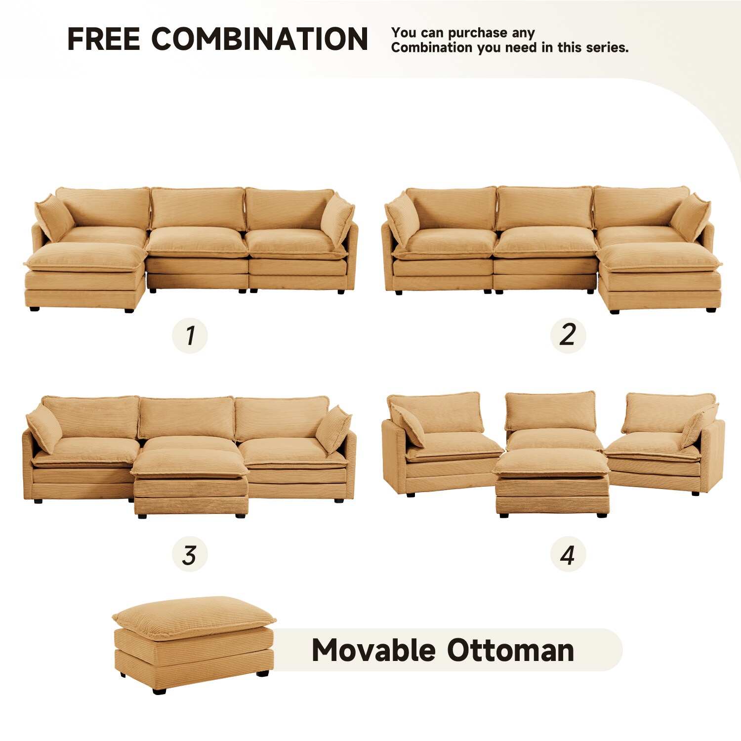 JEAREY XNECW-BK Sofas-Loveseats - View #7