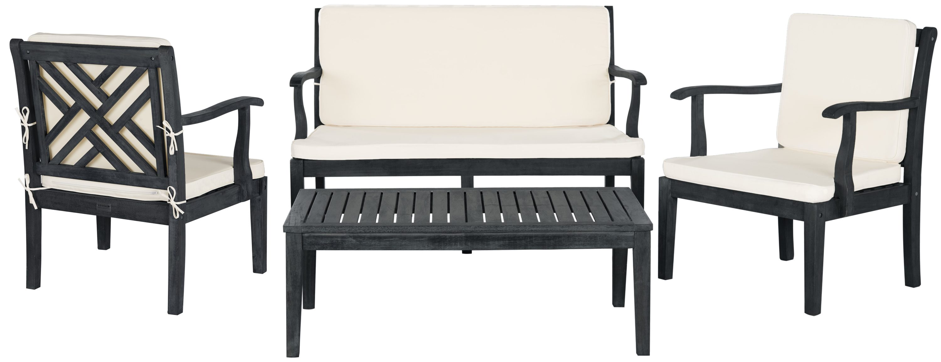 Safavieh PAT6710K Patio-Conversation-Sets - View #2