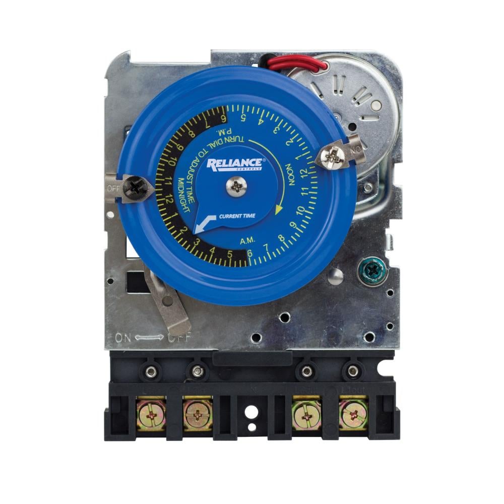 Reliance Controls 604M 40 -Amps 120/277-volt Indoor Programmable Analog Lighting Timer
