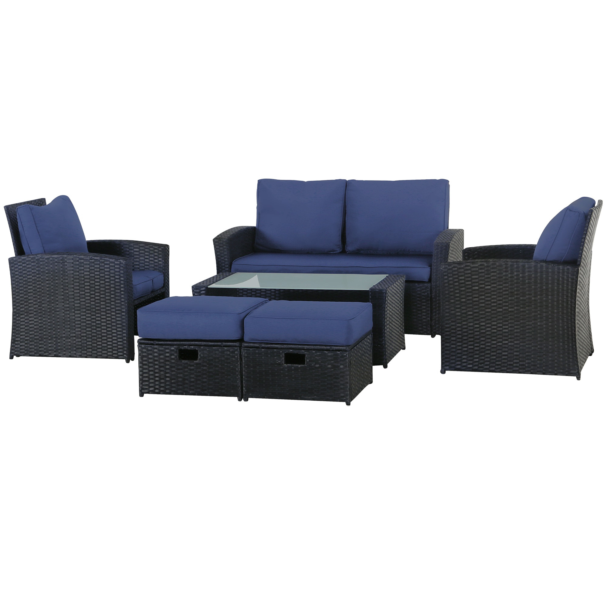 Damerin N7CS86 Patio-Conversation-Sets - View #4