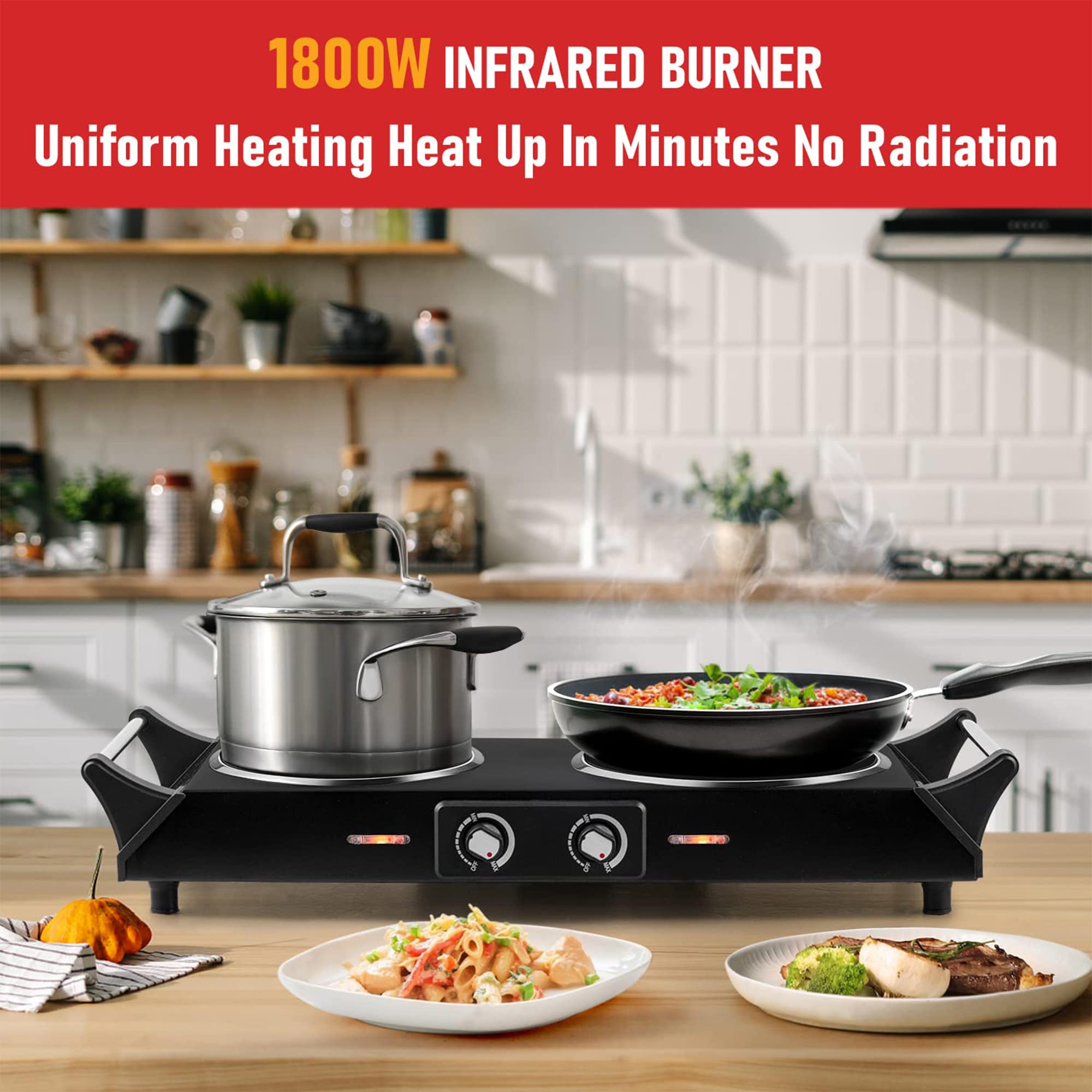 Techwood GZES3111 Table-Top-Burners - View #6