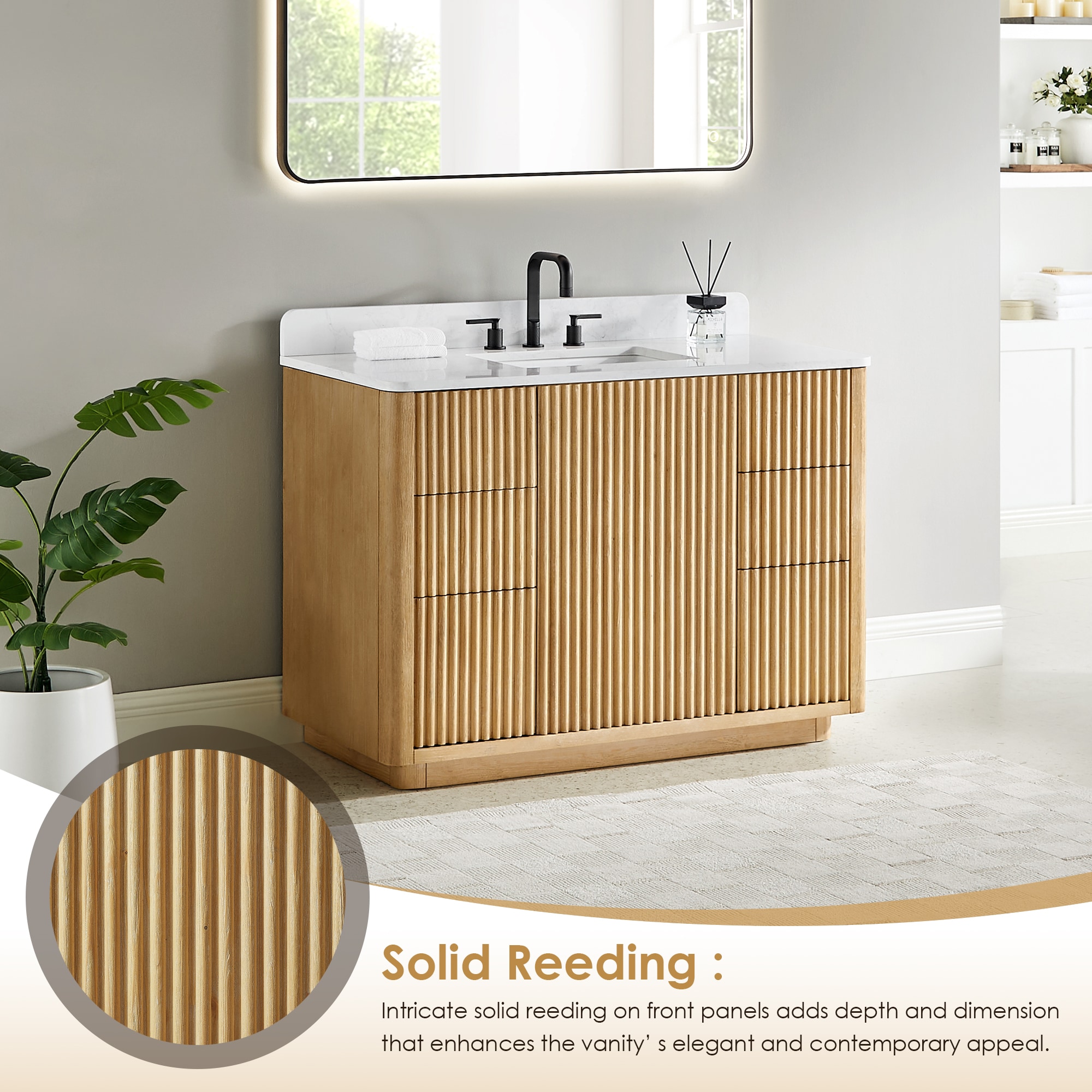 Altair 580048-WL-GW-NM Bath-Vanity-Combo - View #6