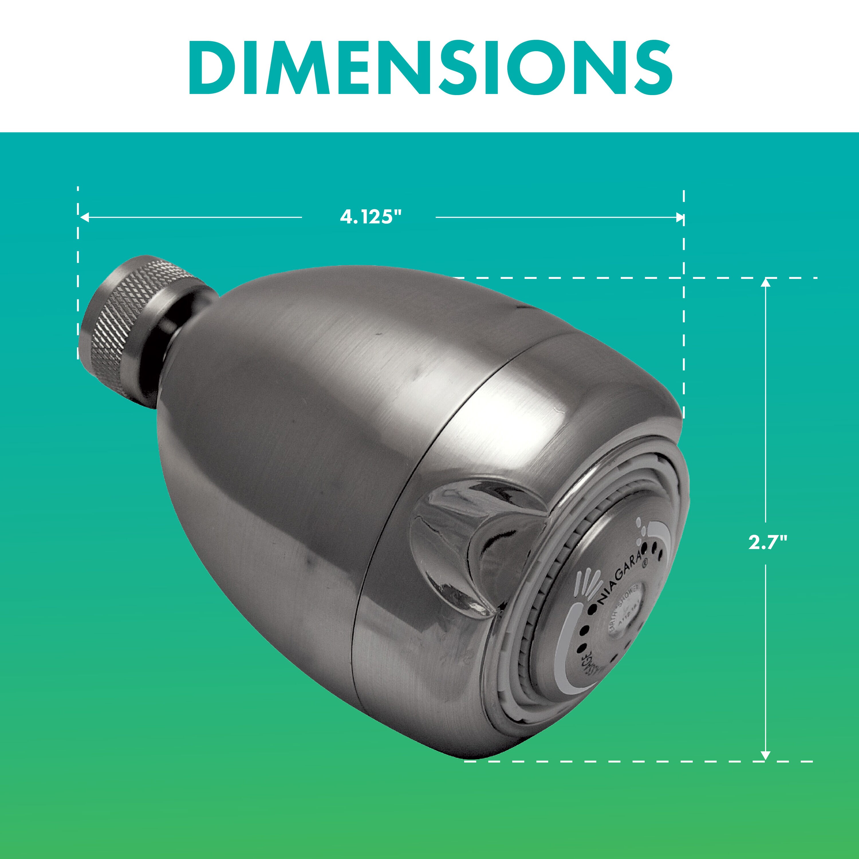 Niagara Conservation N2920BN Fixed-Showerhead - View #6