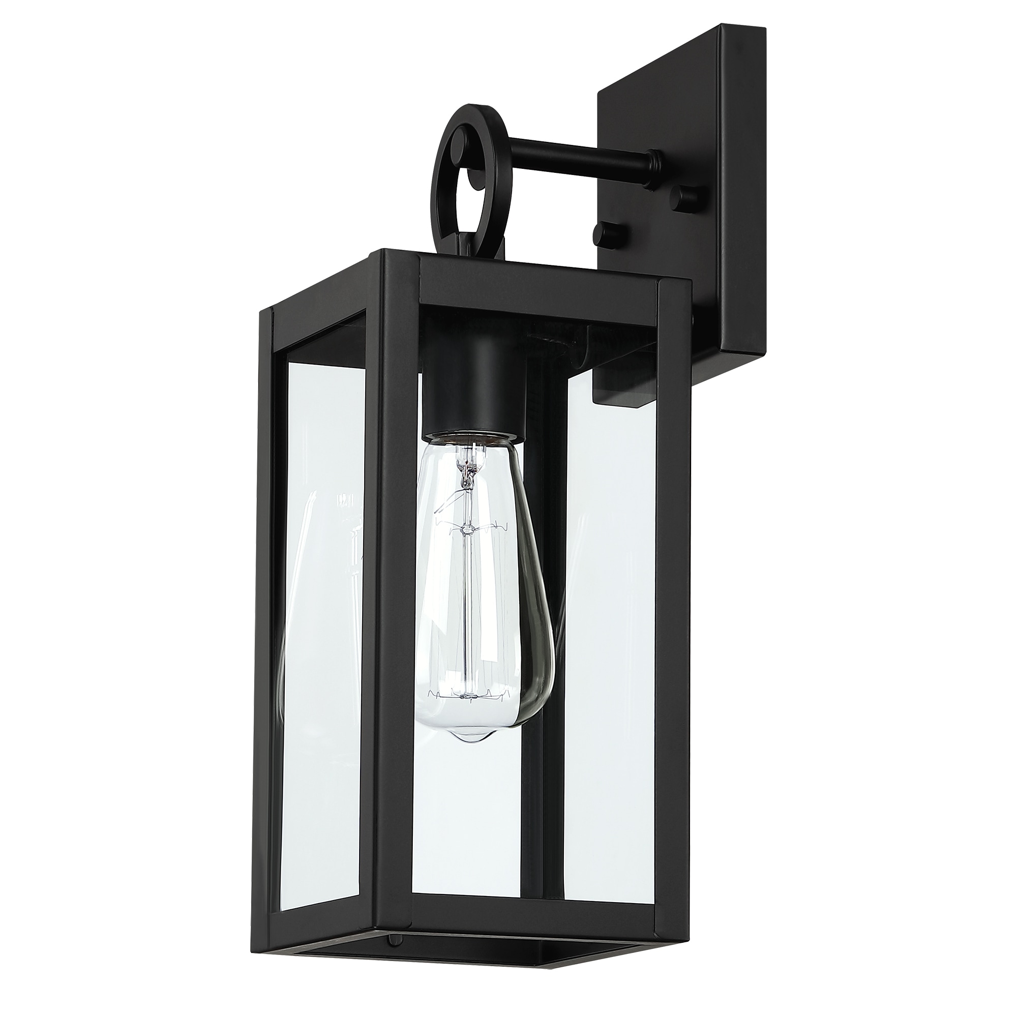 WELLFOR HLBD012ORB TC Wall Sconce 5 W 1 -Light Matte Black Wall Sconce