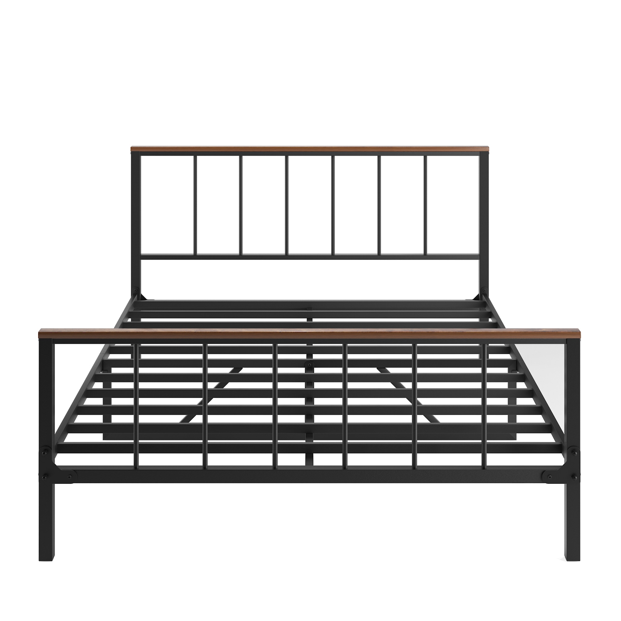 Maocao Hoom JL7868845 Black Full Metal Bed frame Bed
