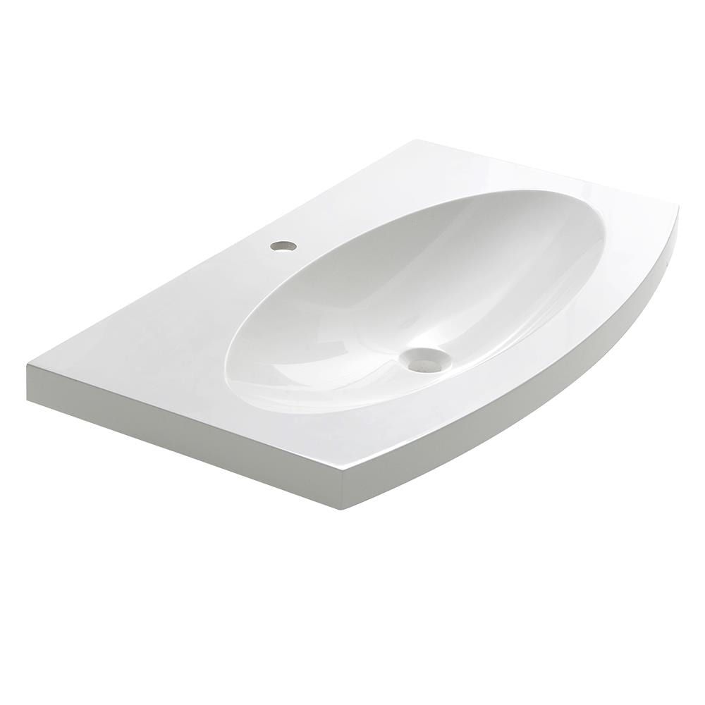 Fresca FVS5092WH Bath-Sink - View #3