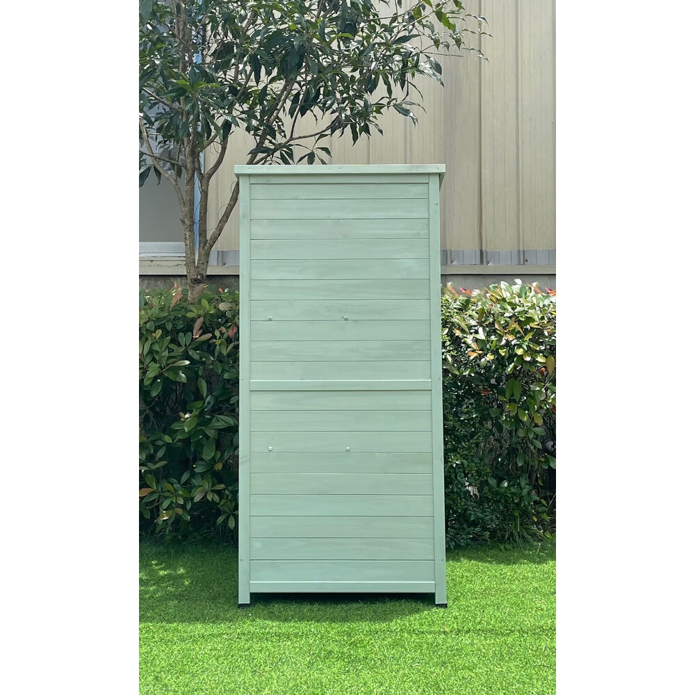 Hanover HANWS0107-GRN Small-Outdoor-Storage - View #7