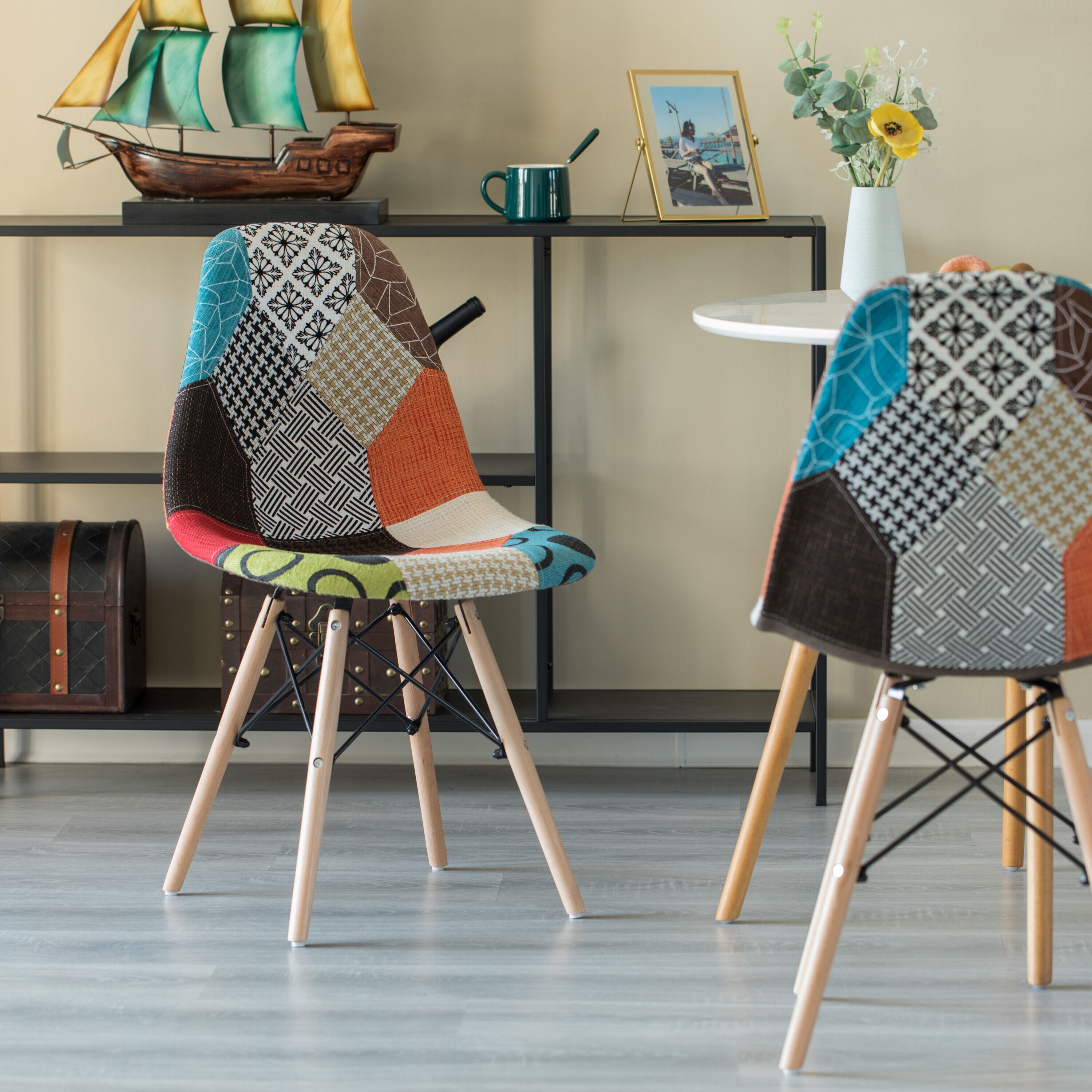 FABULAXE QI004328.4 Dining-Chairs - View #5