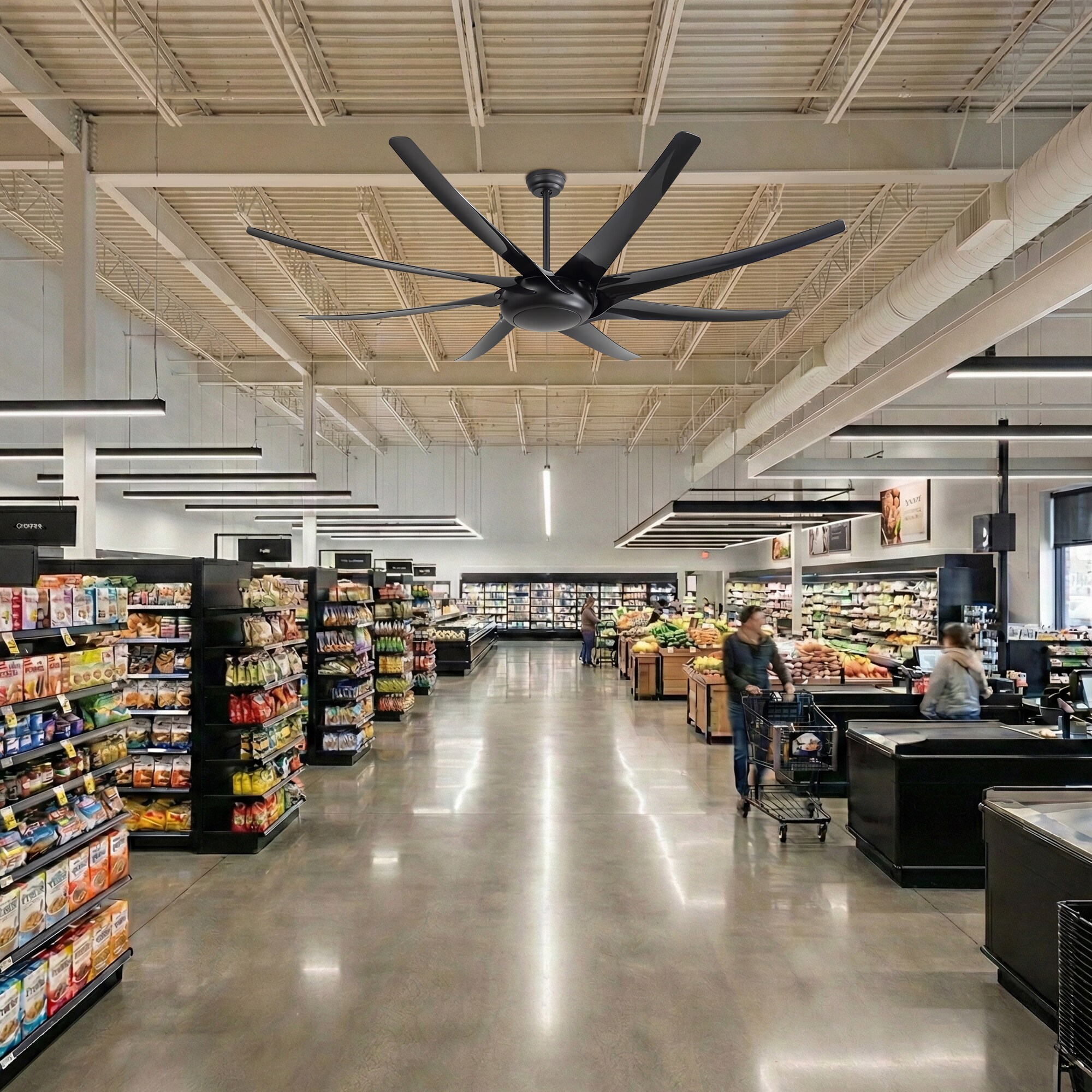 Airsurfer AS-40006-BK-NL Ceiling-Fans - View #8