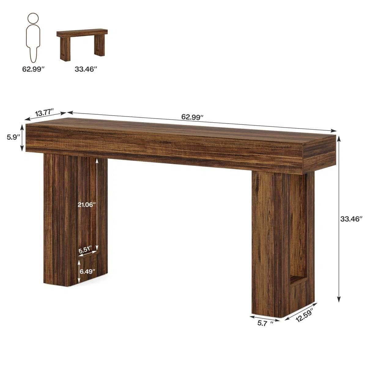 Slickblue D-FR-37485951EHFTSBR Console-Sofa-Tables - View #5