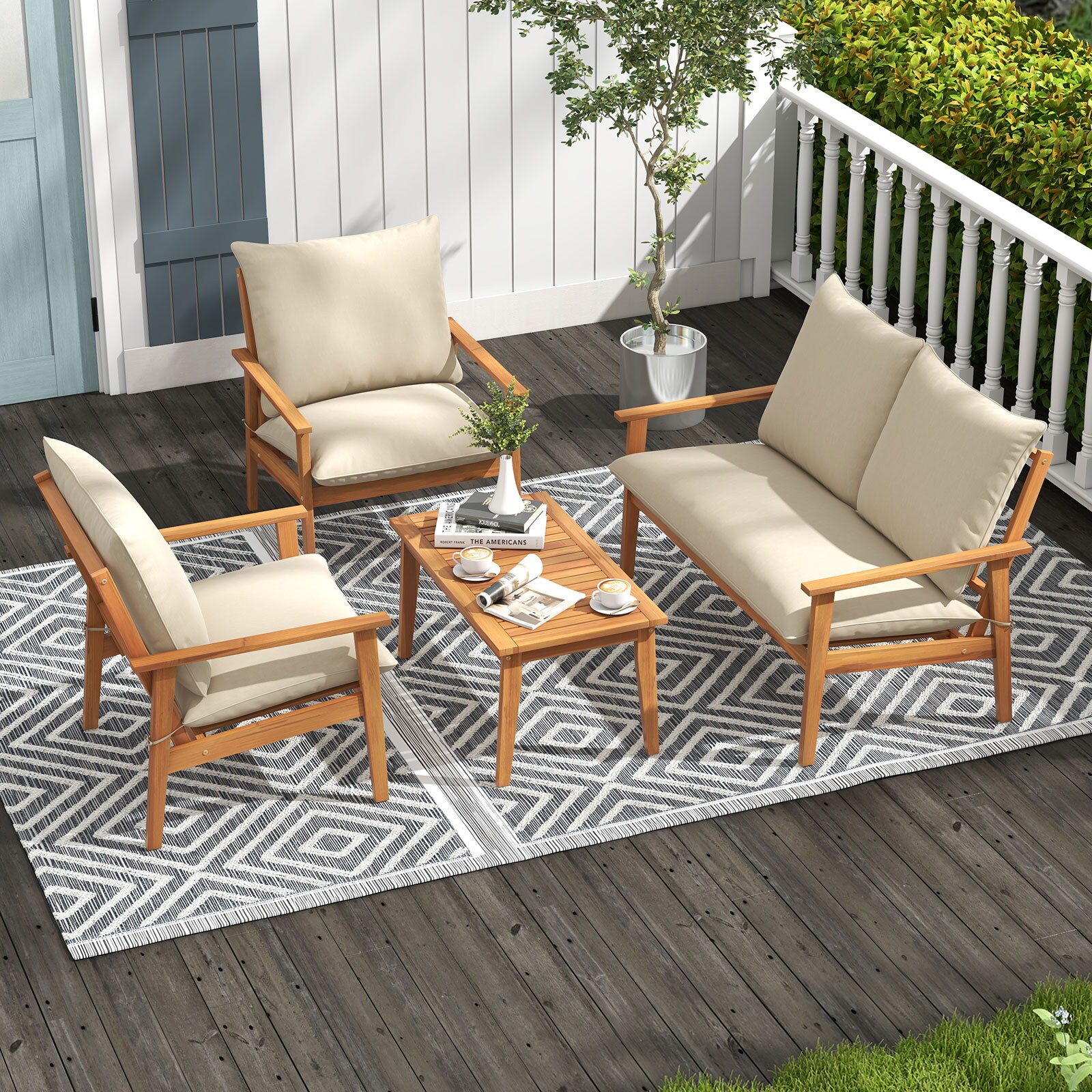 Ayelon 977WHLW4KHW72 Patio-Conversation-Sets - View #2