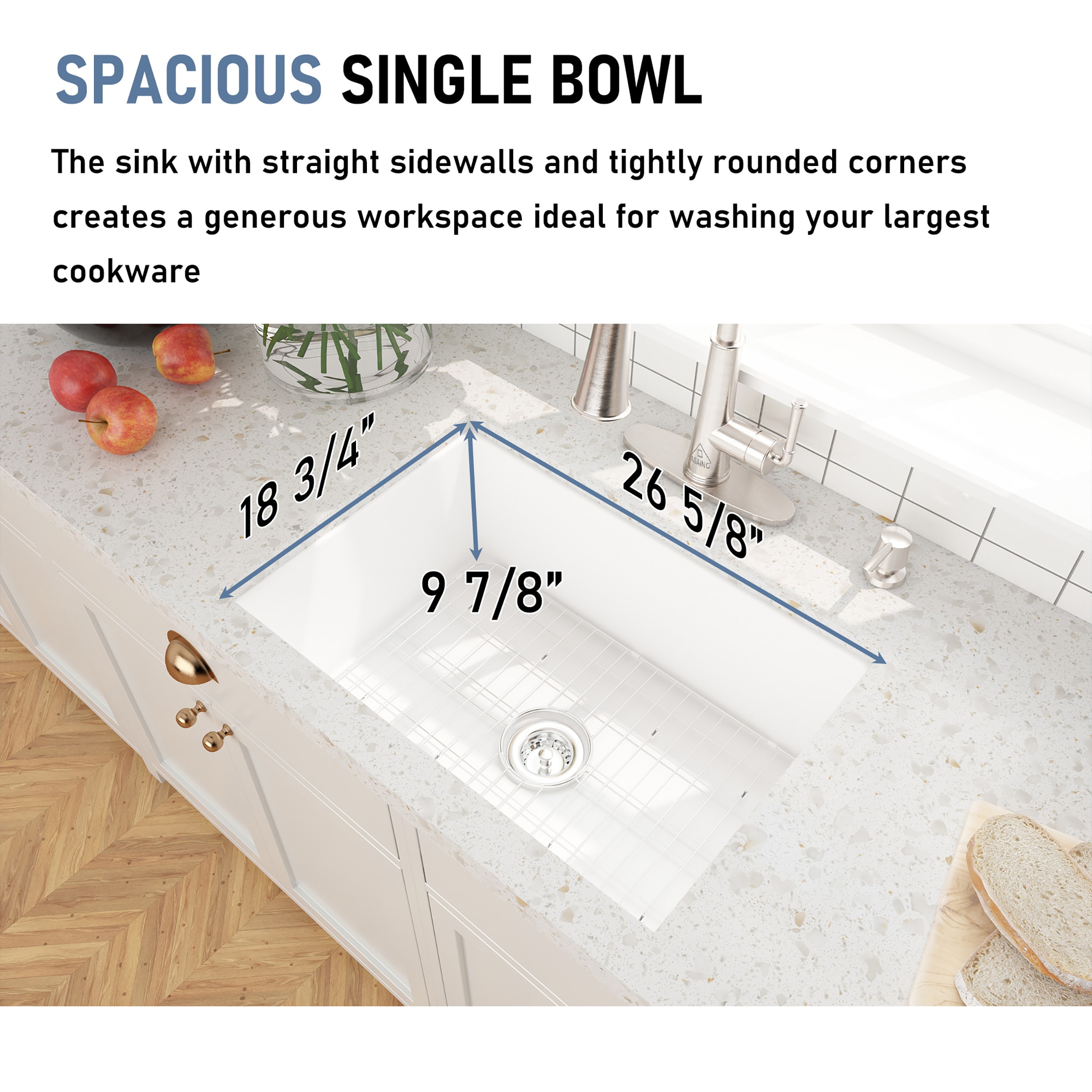 CASAINC MH-FH005-151 Kitchen-Sinks - View #2