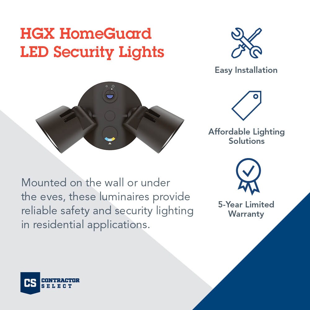 Lithonia Lighting HGXLED2RHALOSWW2PEDB Dusk-Dawn-Lighting - View #2