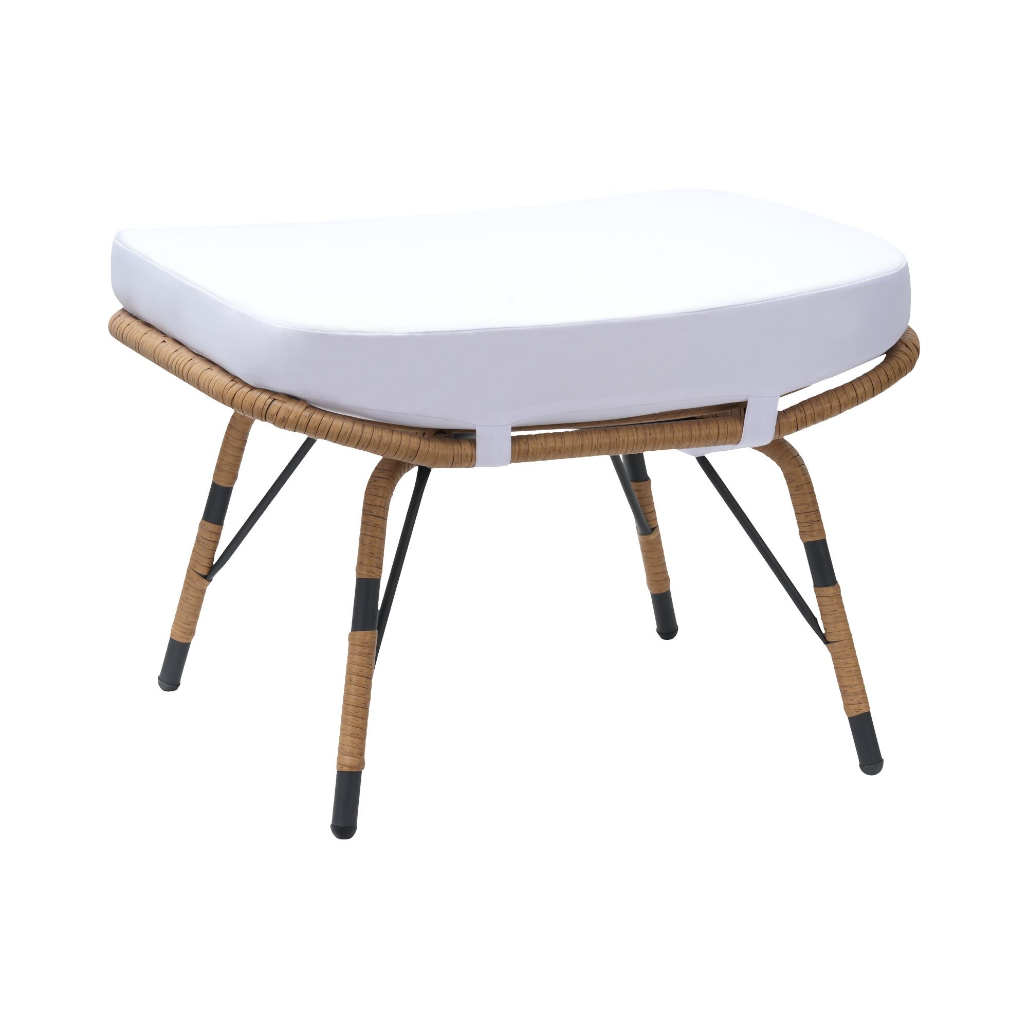 SANSTAR L-OTIDC52WT Stools-Ottomans - View #2
