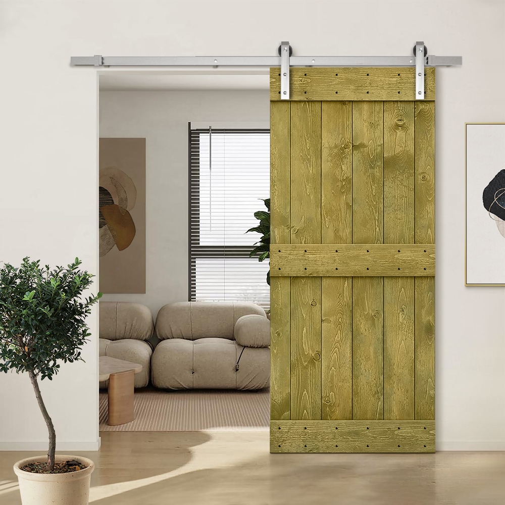 CALHOME TSQ03-SS+ASM-03-30DG Barn-Doors - View #2