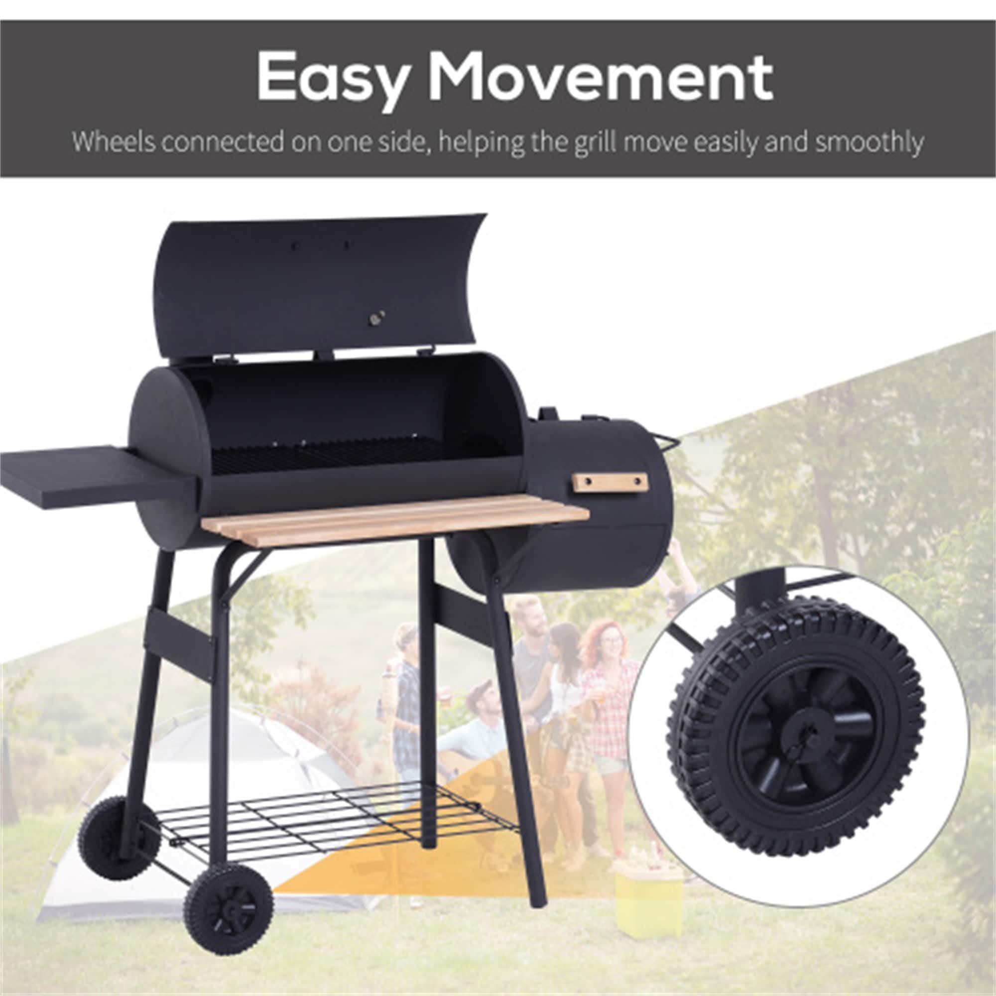 BABOOM BOM-P174290-OR Charcoal-Grills - View #5