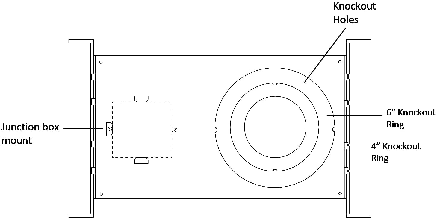 Designers Fountain EVMPHB346-20 Recessed-Ceiling-Light-Seals-Barriers - View #6