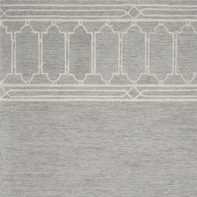Everyday Woven 9 X 12 ft Wool Sky Blue Indoor Geometric Moroccan Area everyday-woven-9-x-12-ft-wool-sky-blue-indoor-geometric-moroccan-area