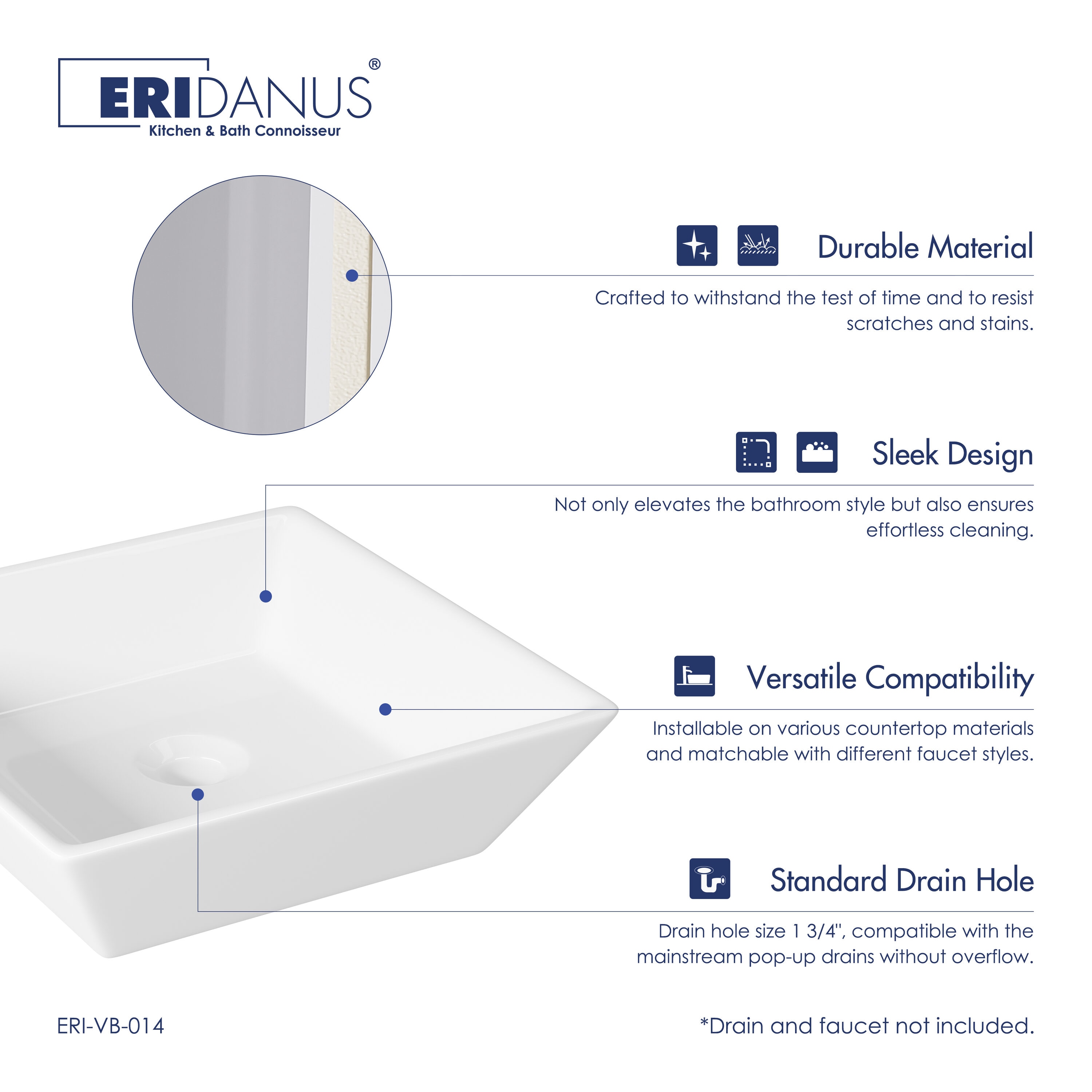 Eridanus ERI-VB-014 Bath-Sink - View #2